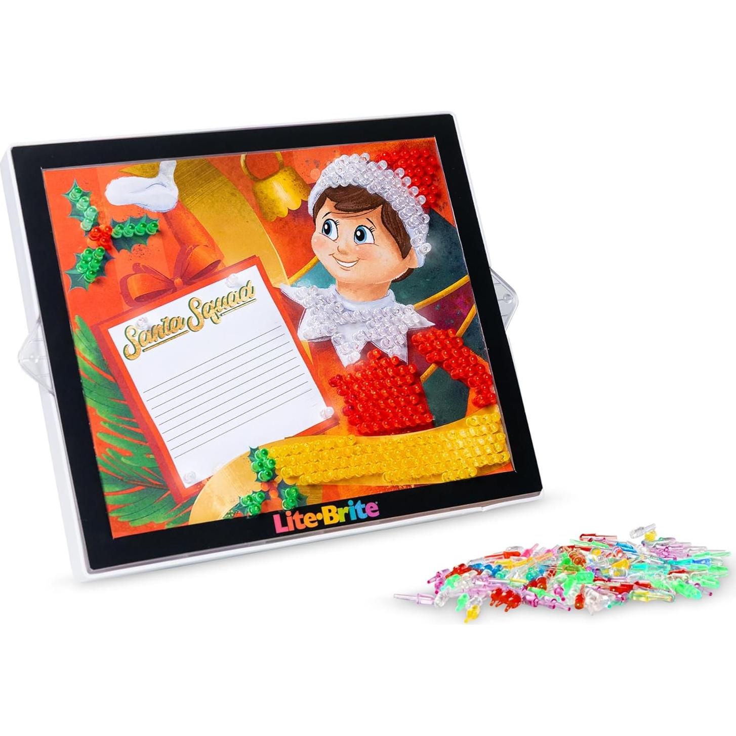 Lite Brite ColorPOP Elfo en el Estante - 6 Plantillas Creativas