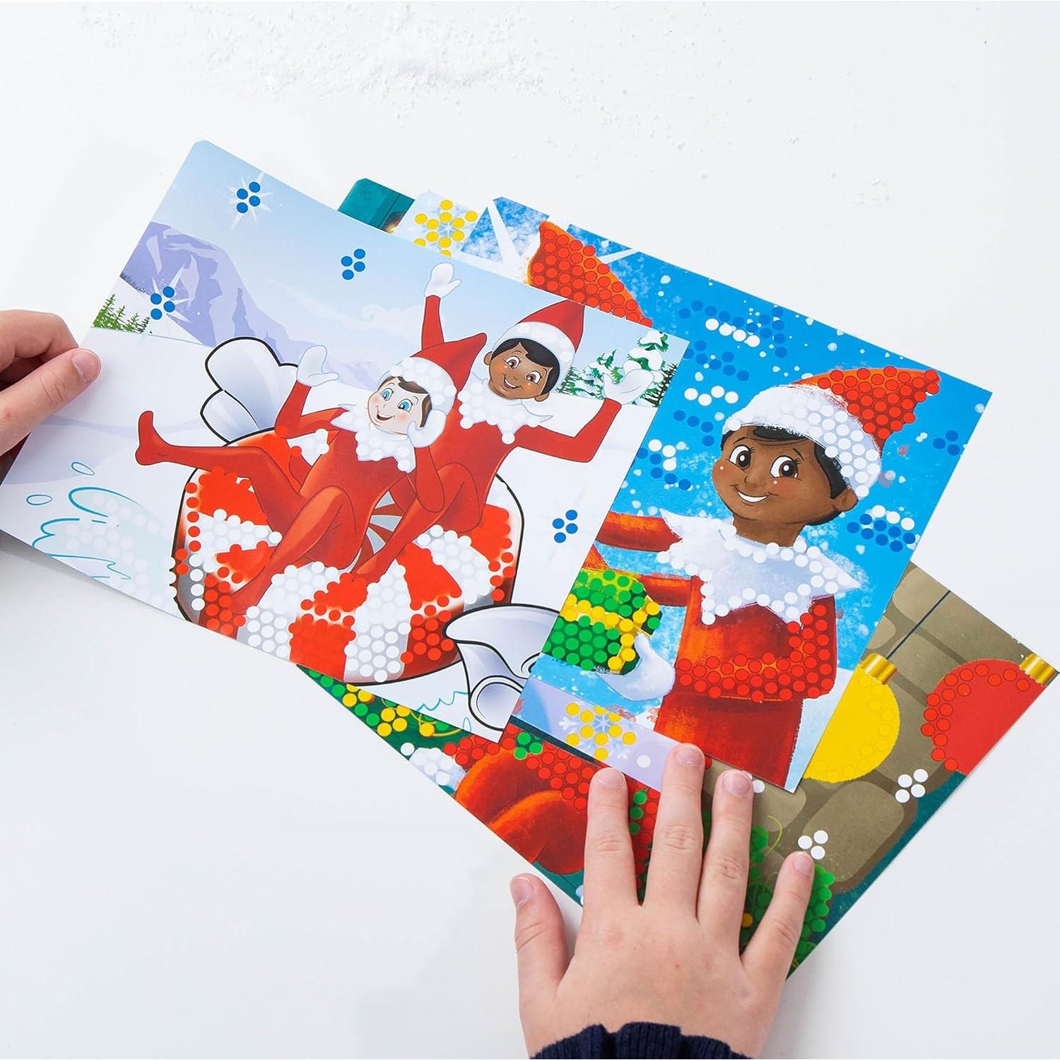 Lite Brite ColorPOP Elfo en el Estante - 6 Plantillas Creativas