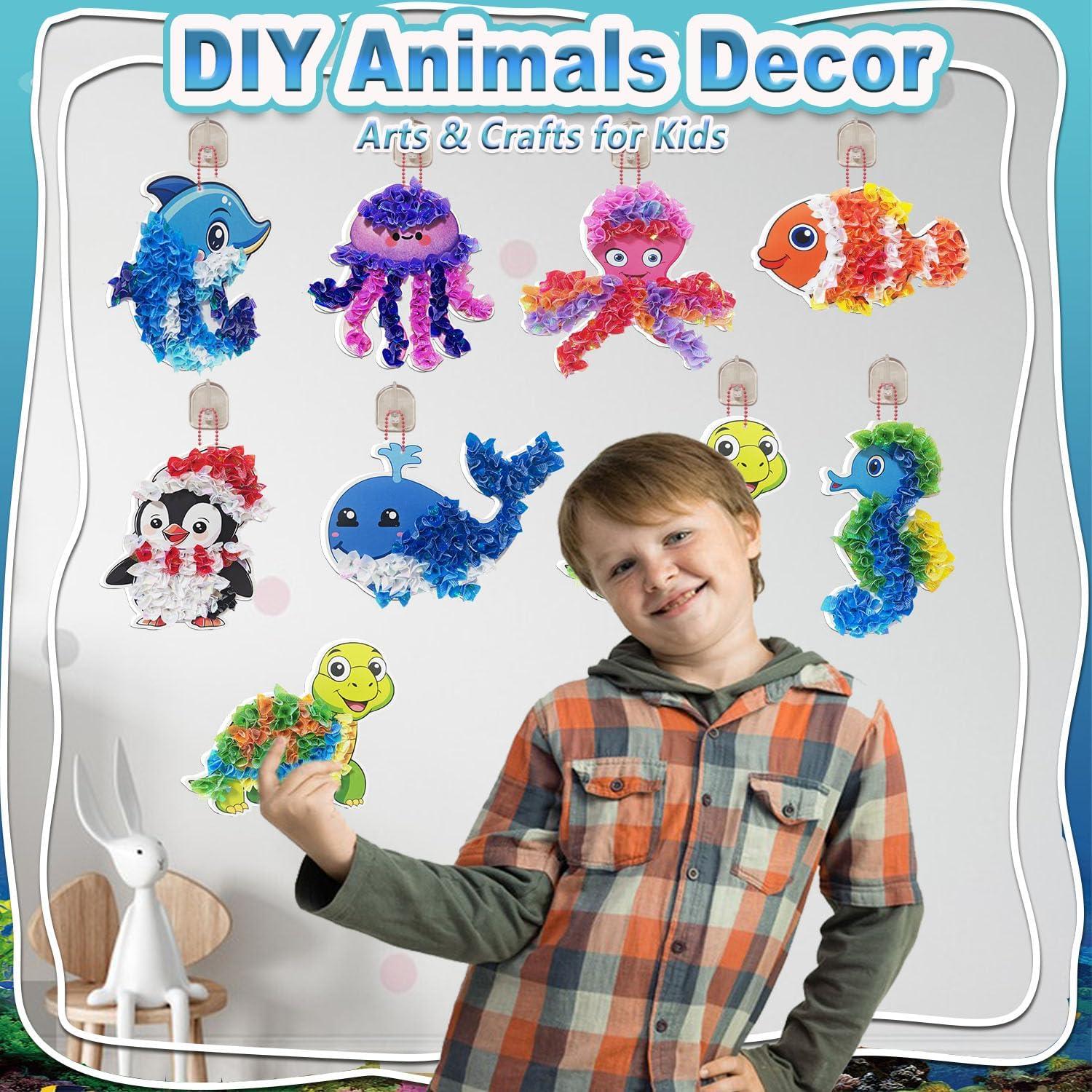 Kit de Manualidades Oceánicas JRD&BS WINL para Niños 4-9 Años