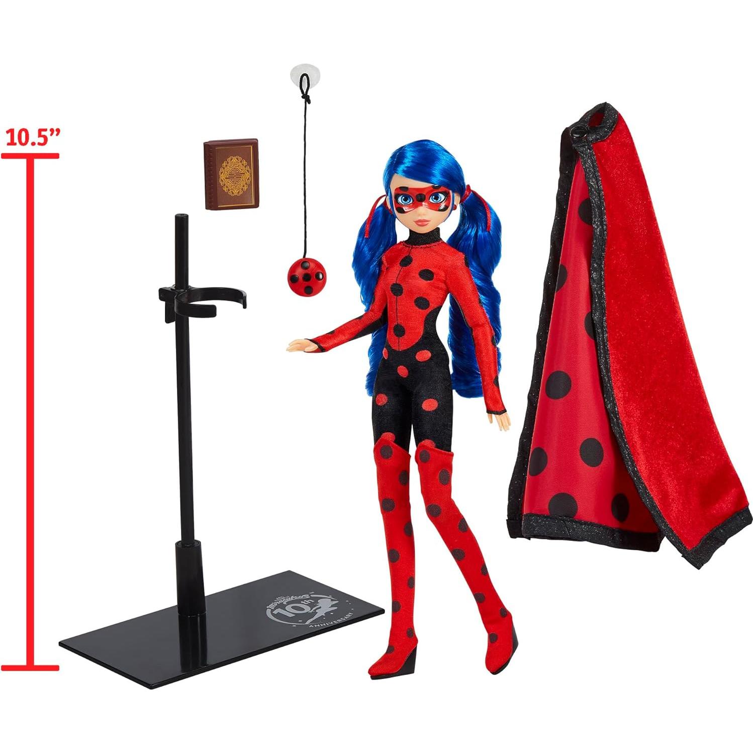 Muñeca Coleccionista Miraculous Ladybug 10 Aniversario 27.94 cm