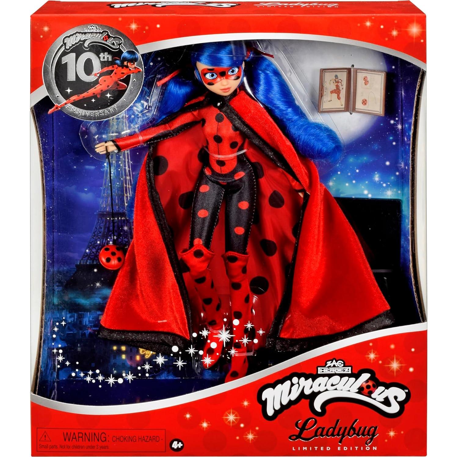 Muñeca Coleccionista Miraculous Ladybug 10 Aniversario 27.94 cm