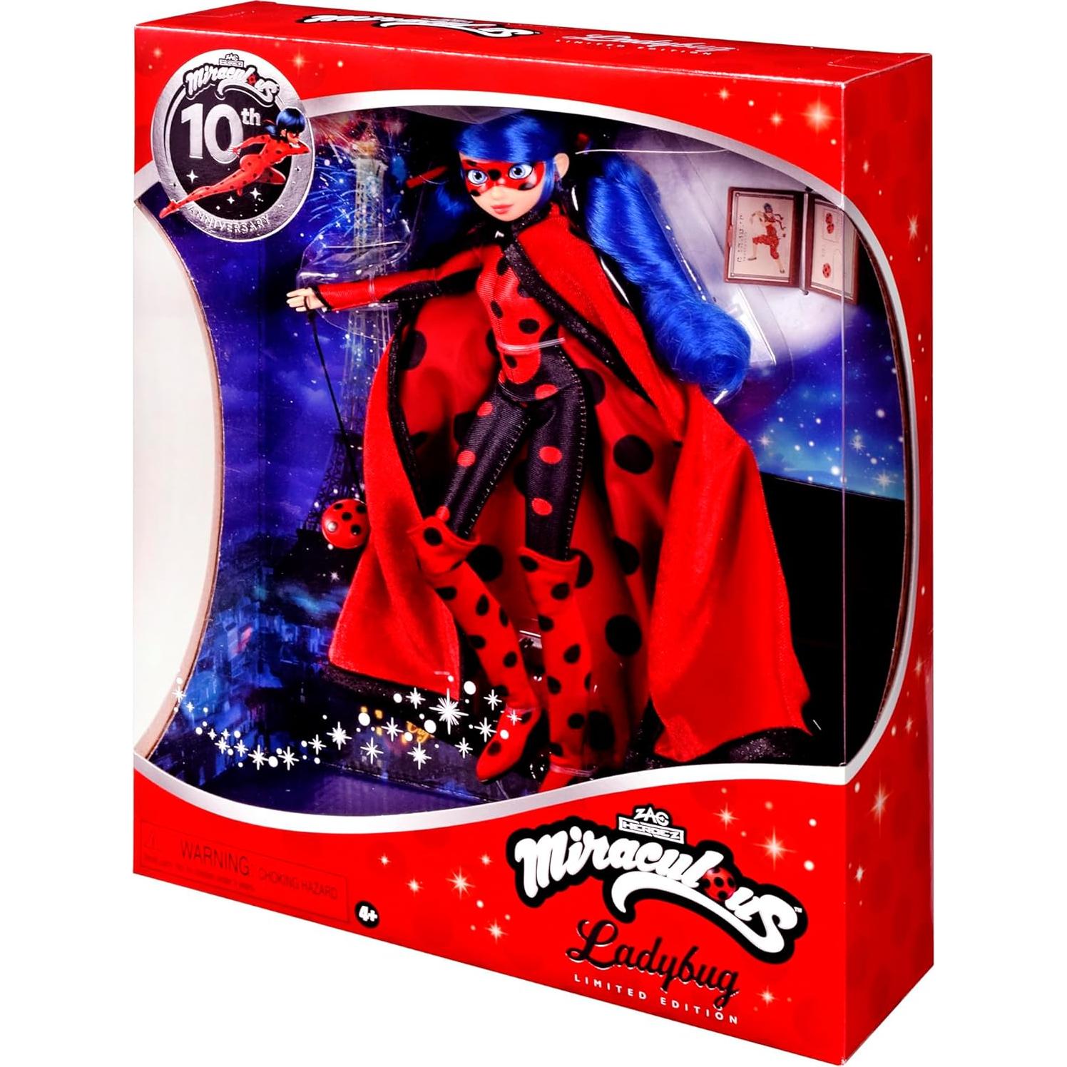 Muñeca Coleccionista Miraculous Ladybug 10 Aniversario 27.94 cm