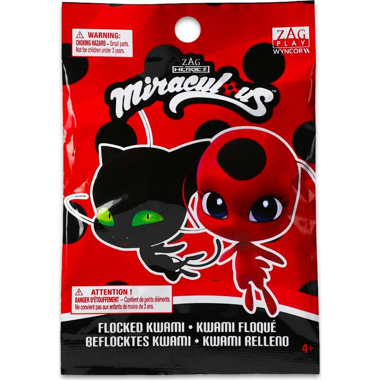 Conjunto de 3 Bolsas Sorpresa Kwami Miraculous Ladybug