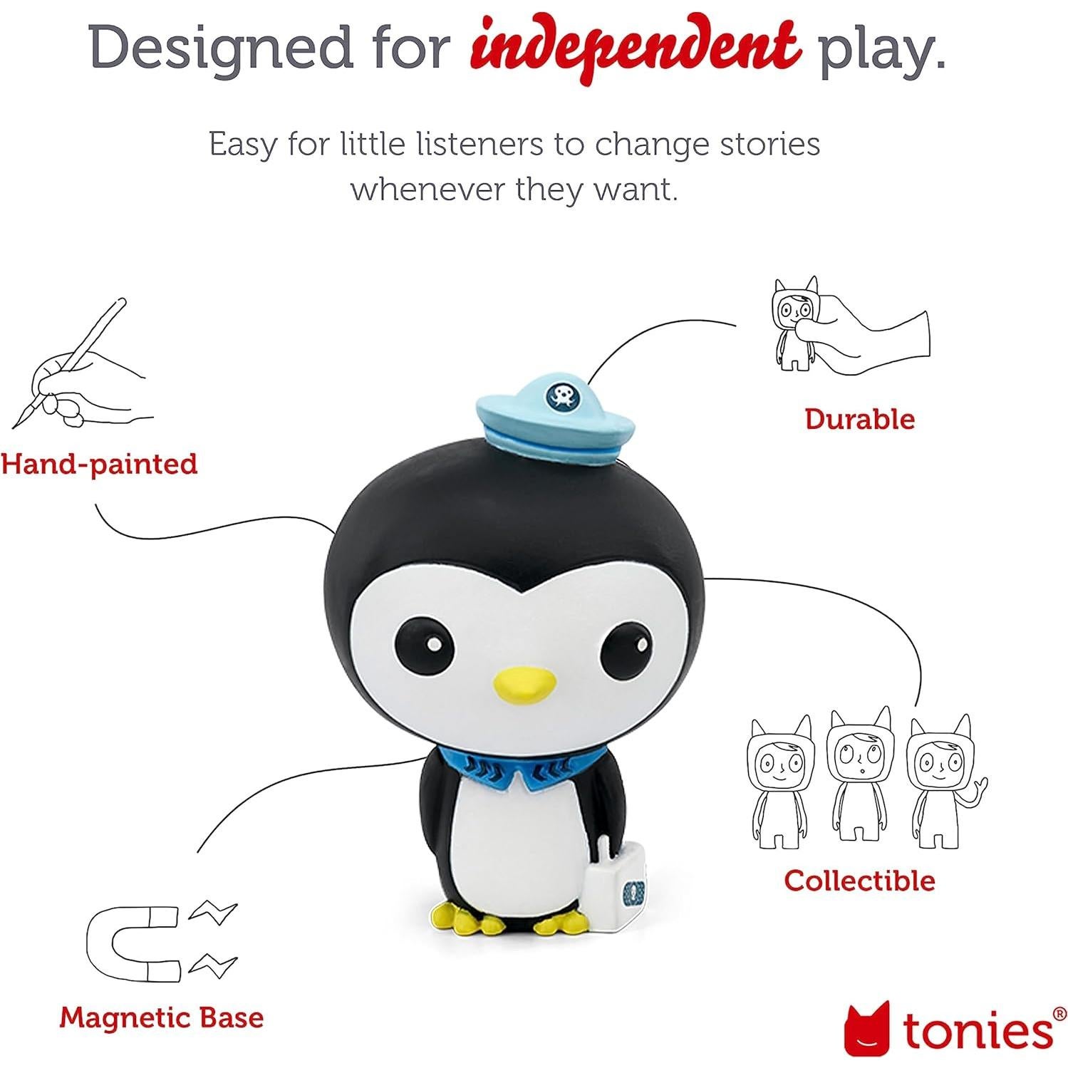 Personaje de Audio Tonies Peso Octonautas con 6 Historias