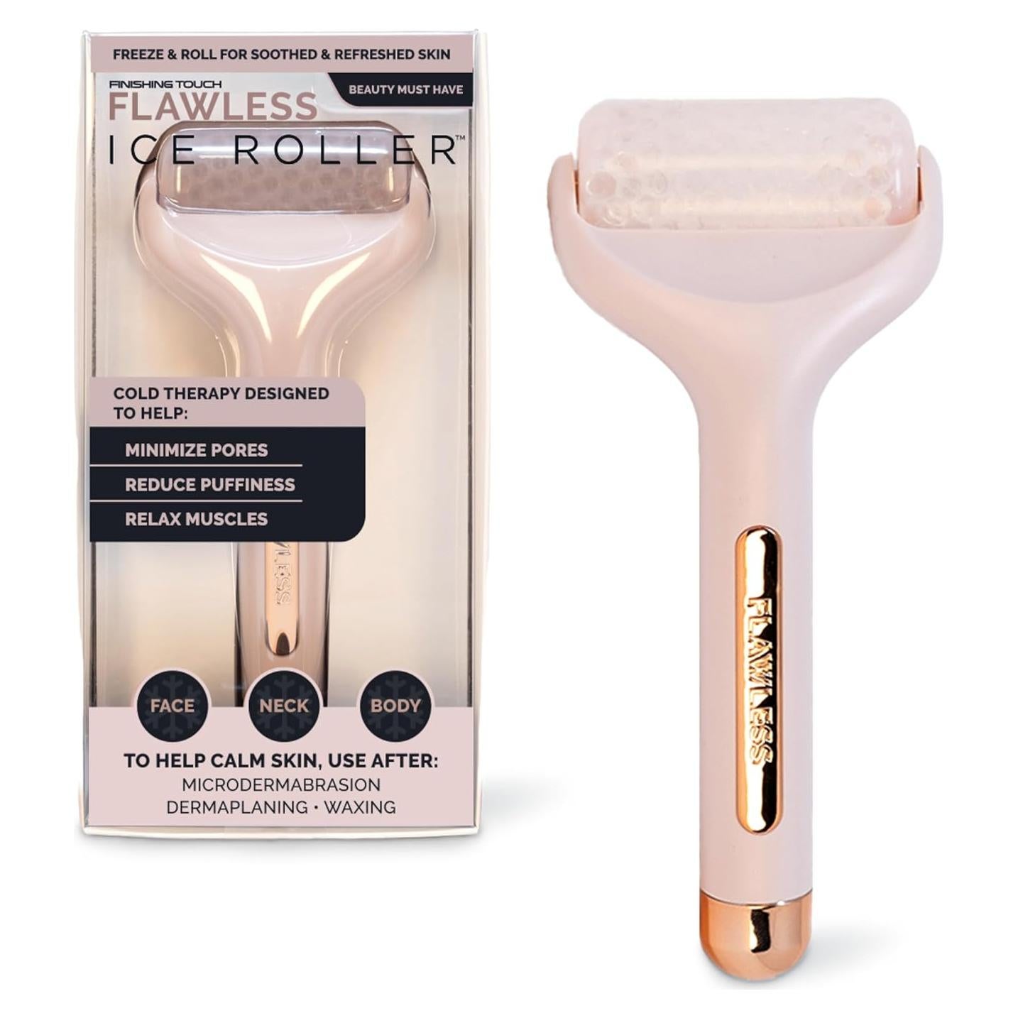 Rodillo de Hielo Facial Perfecto Finishing Touch 23.66x12.39cm