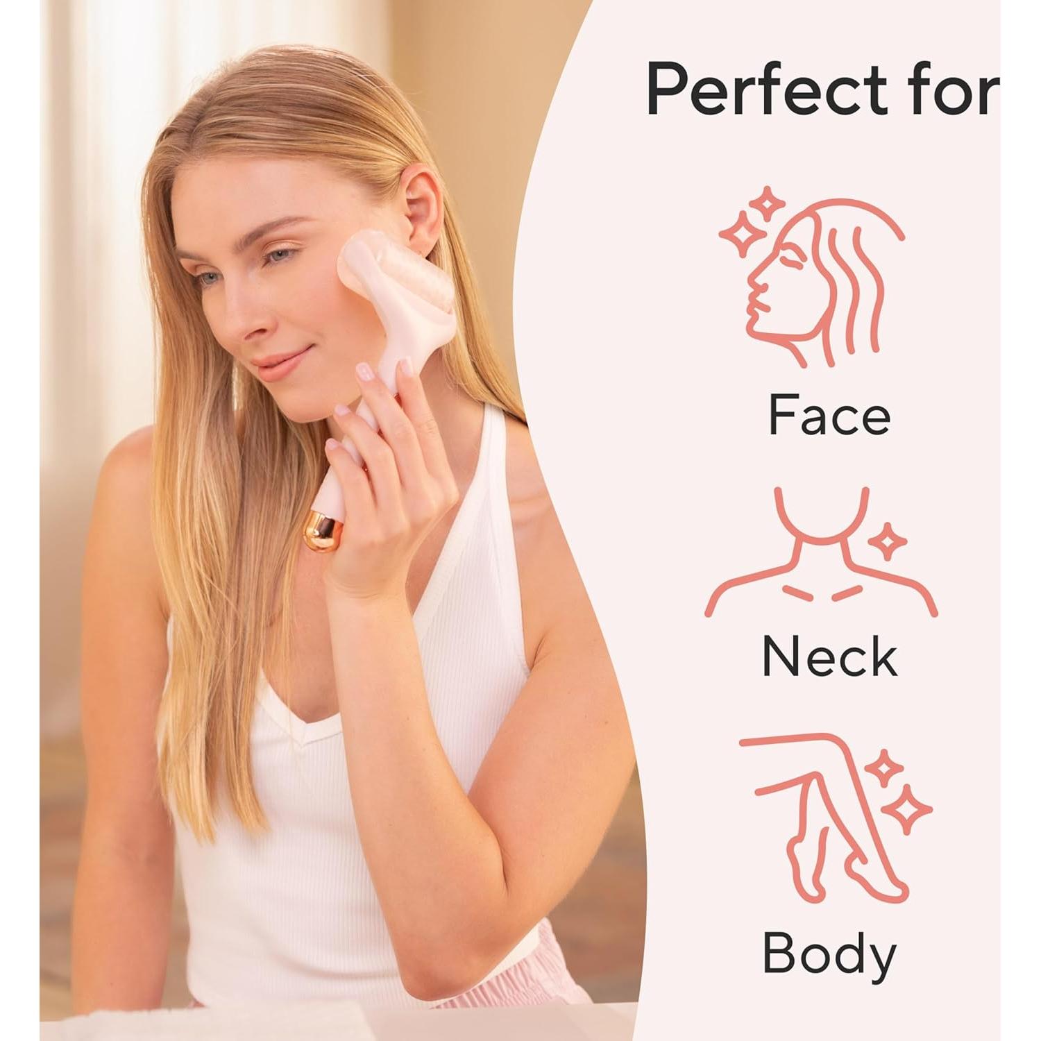 Rodillo de Hielo Facial Perfecto Finishing Touch 23.66x12.39cm