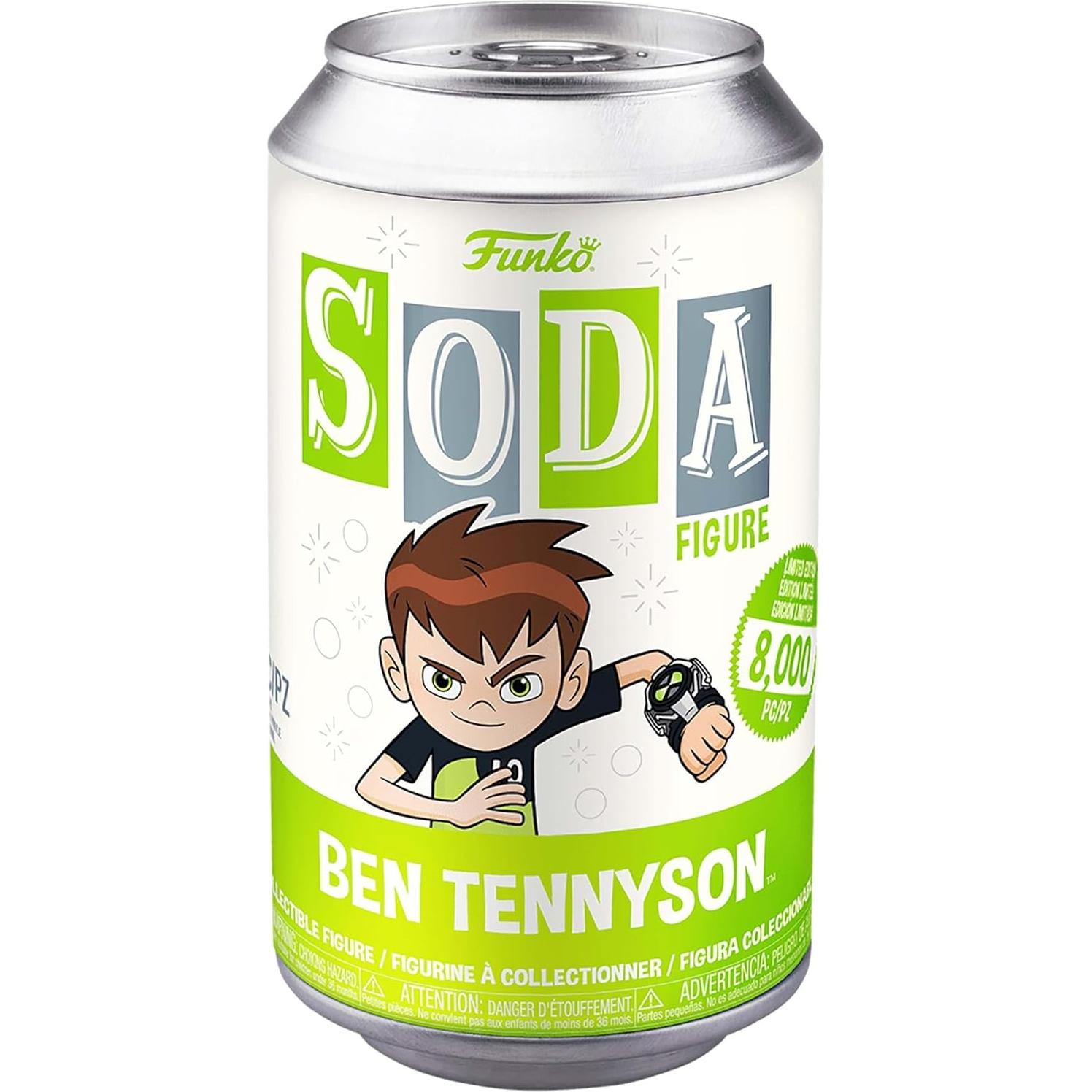 Figura Funko Vinyl Soda Ben 10 Ben Tennyson Edición Limitada
