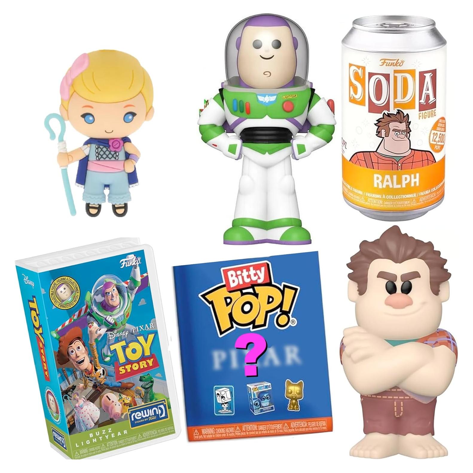 Figuras Coleccionables Funko POP Disney Pixar 4 Artículos