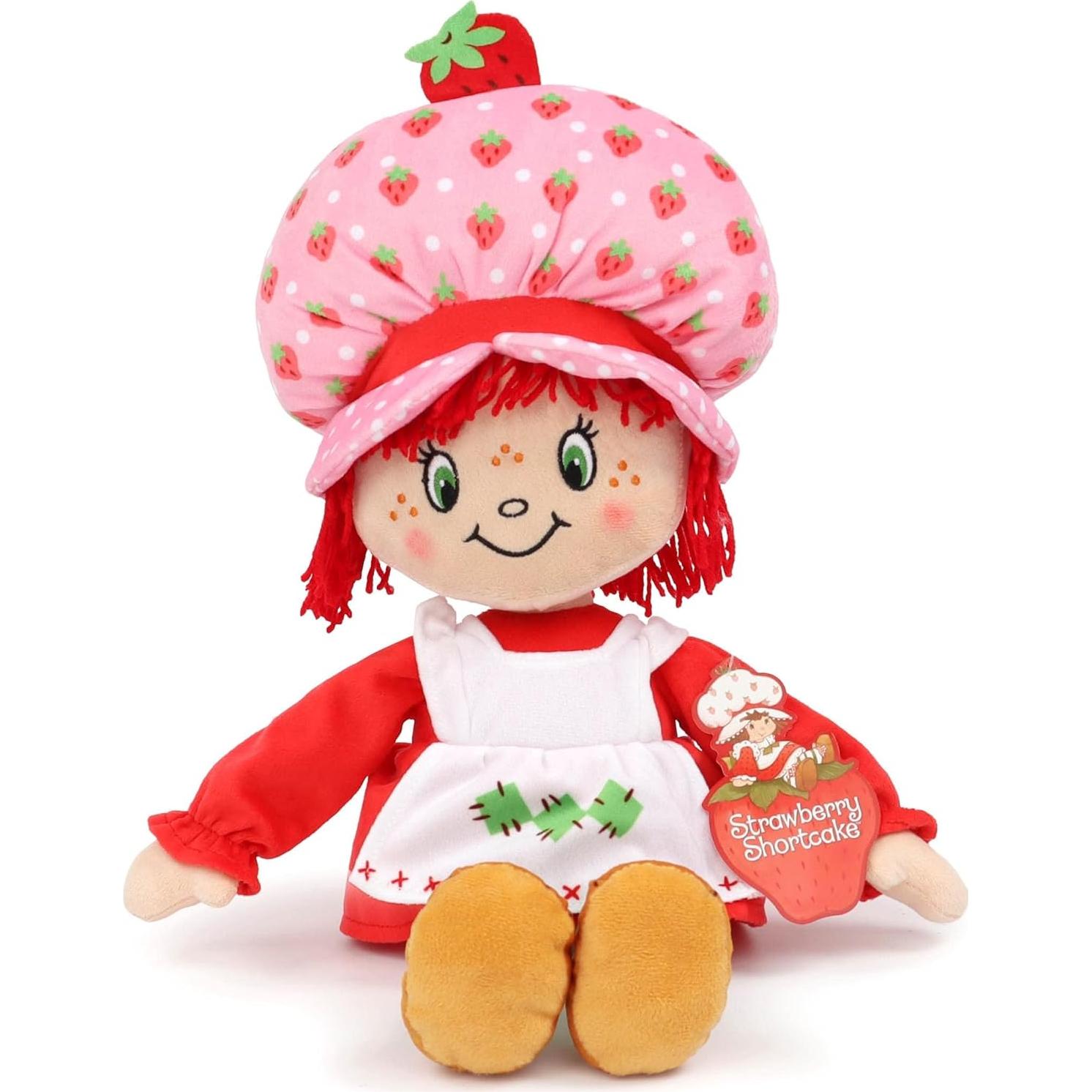 Cojín de Peluche Pastel de Fresa Jay Franco 45 cm Suave