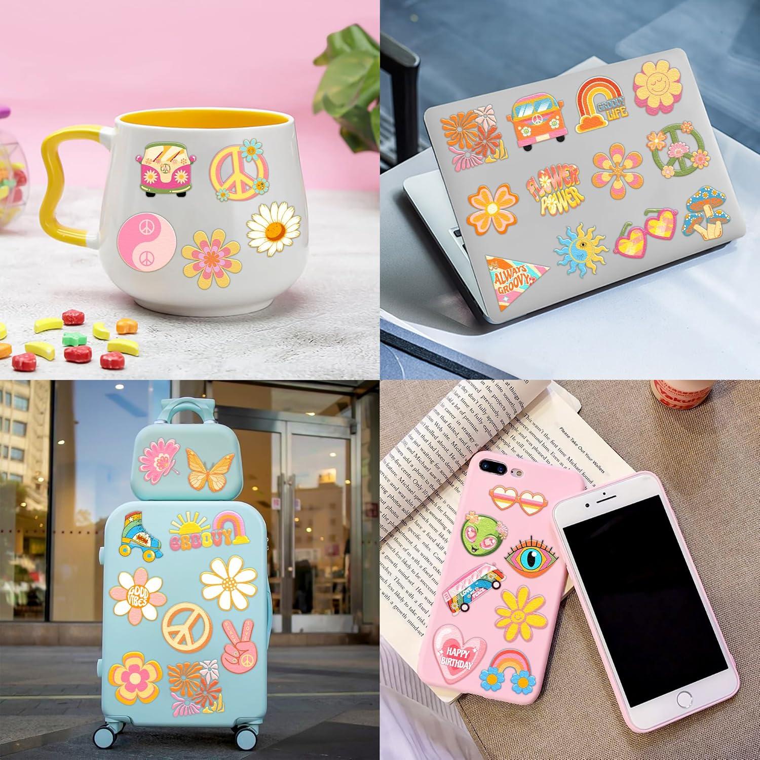 60 Tatuajes Temporales Retro 60s 70s 91TATTOOS para Niños