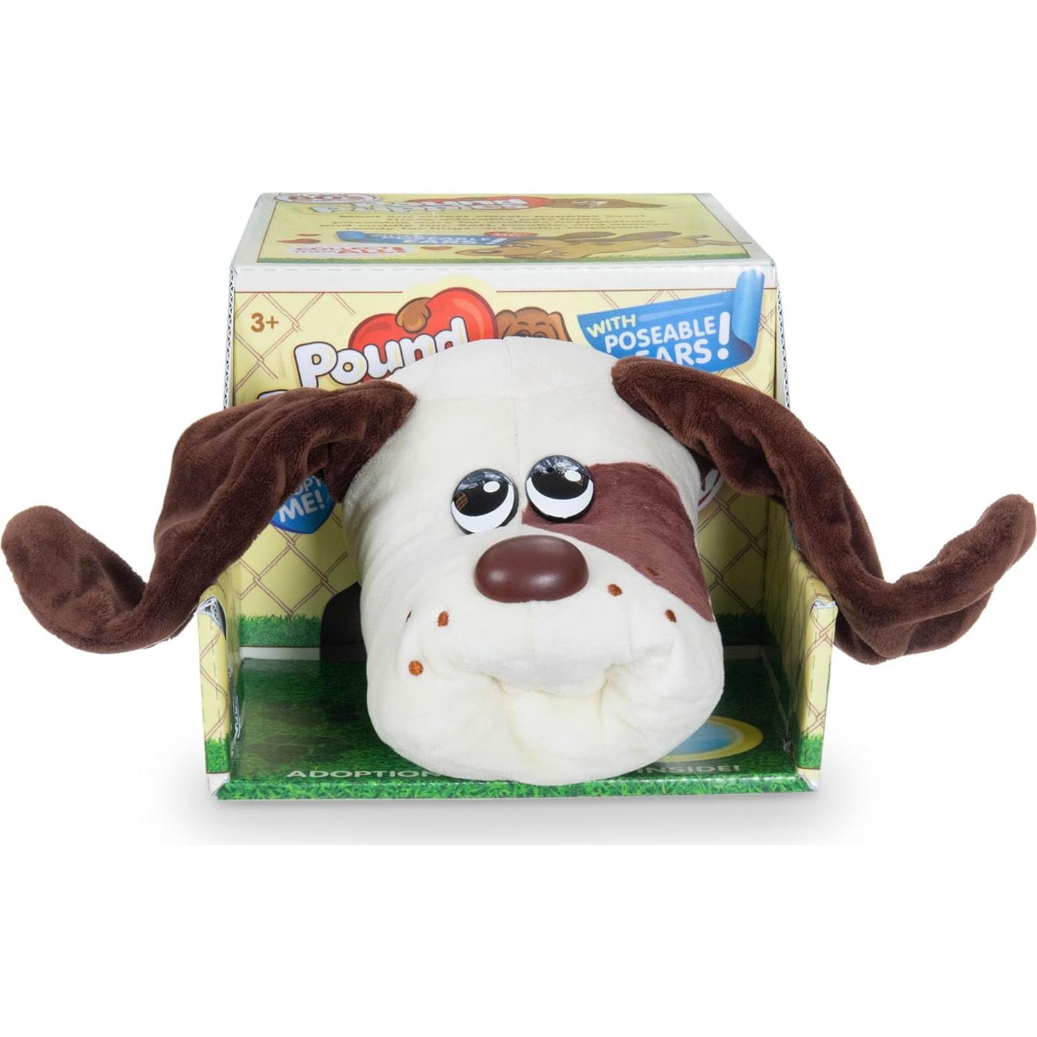 Perrito Pound Clásico Crema con Manchas Marrones 36 cm