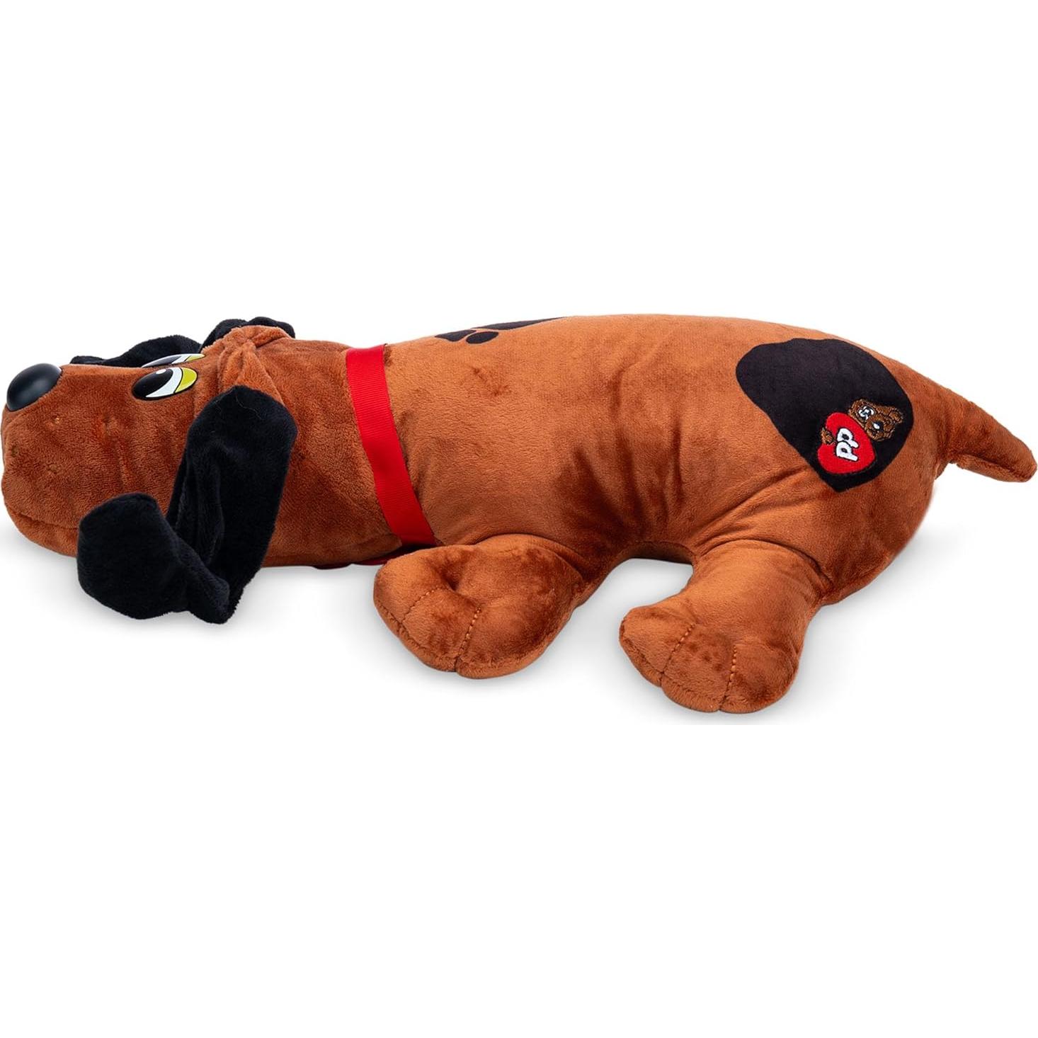 Perrito Pound Clásico Marrón Rojizo con Manchas Negras