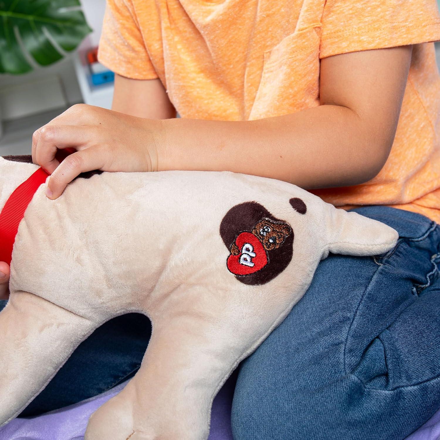 Pound Puppies Juguete de Peluche Marrón Claro con Orejas Posables