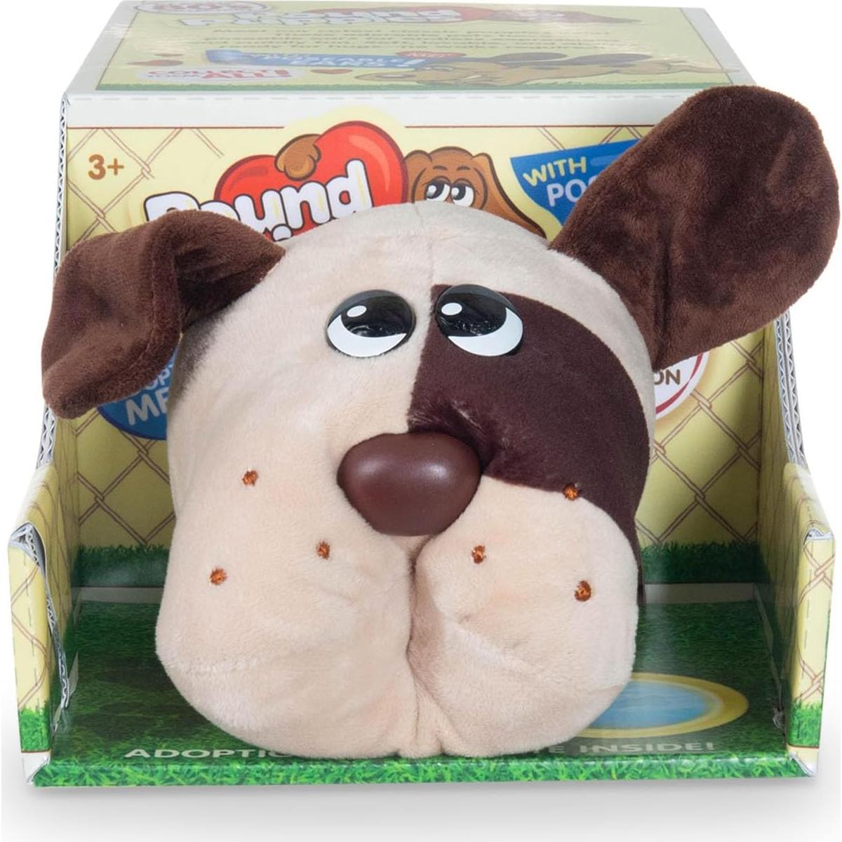 Pound Puppies Juguete de Peluche Marrón Claro con Orejas Posables