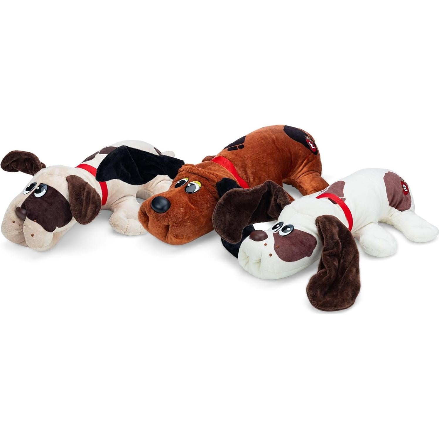 Pound Puppies Juguete de Peluche Marrón Claro con Orejas Posables