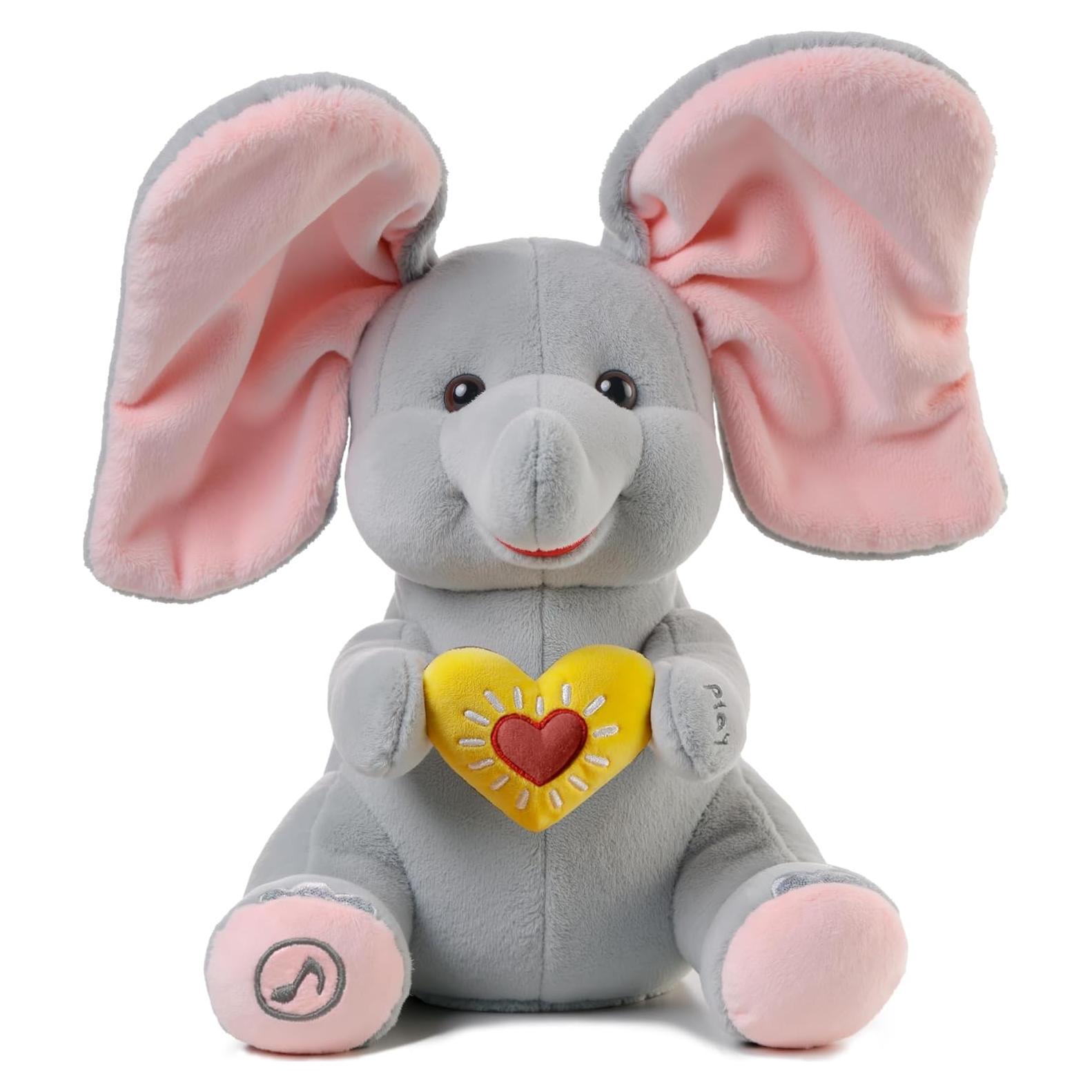 Juguete Elefante Peek a Boo eJog Pup Musical Interactivo
