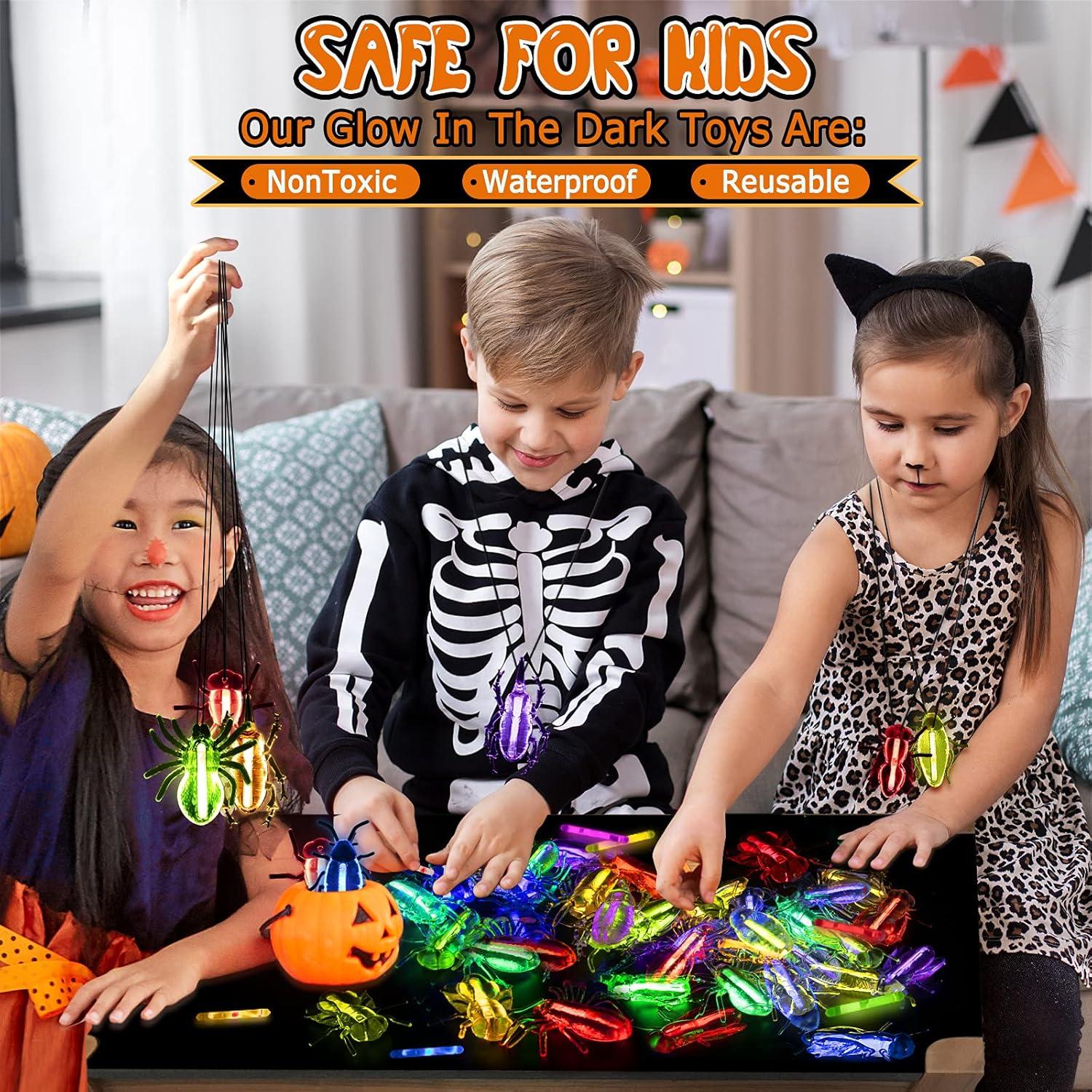 Set de 82 Criaturas Brillantes Halloween Officygnet - Juguetes