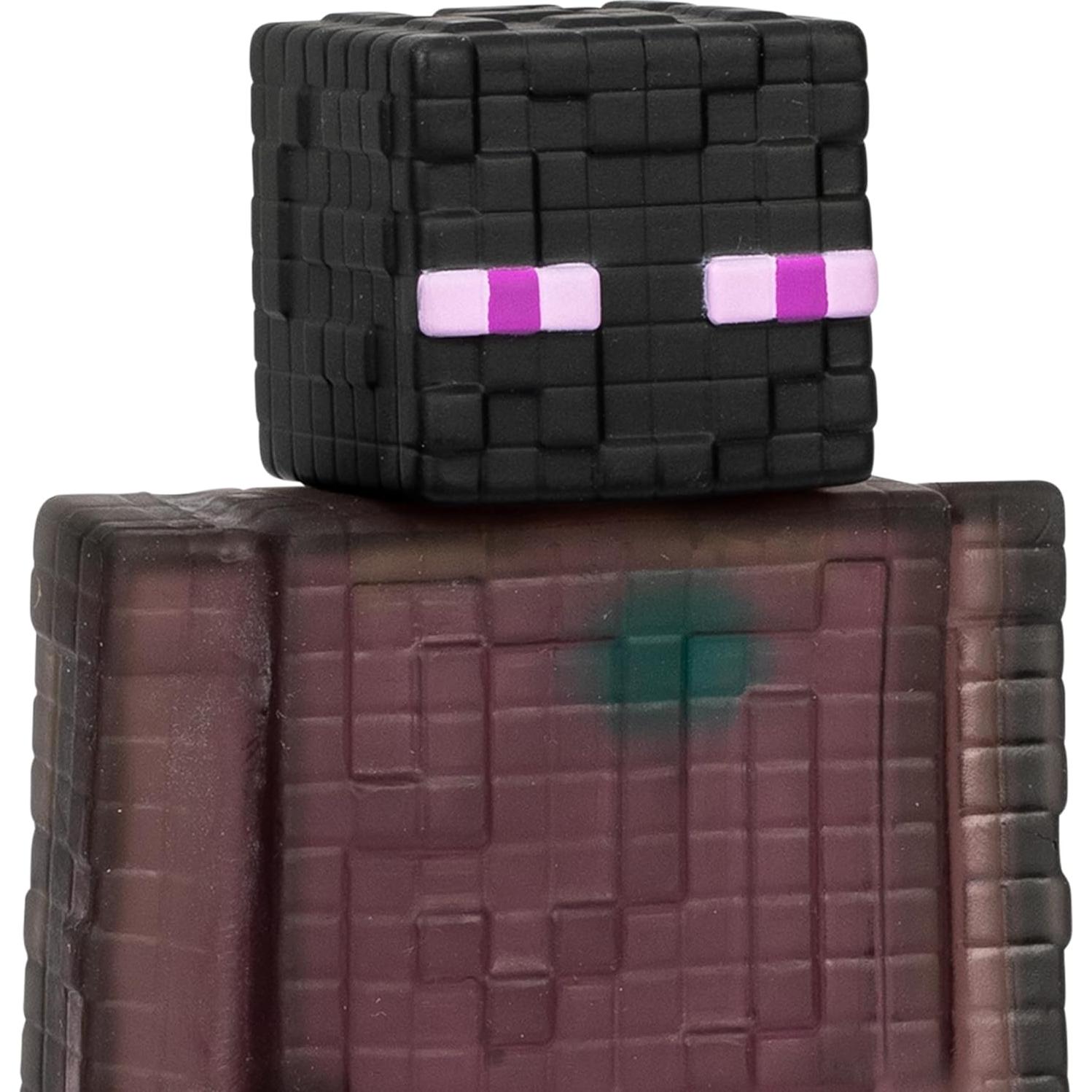 Héroes de Goo Jit Zu Enderman Minecraft Estirable 13.77 cm