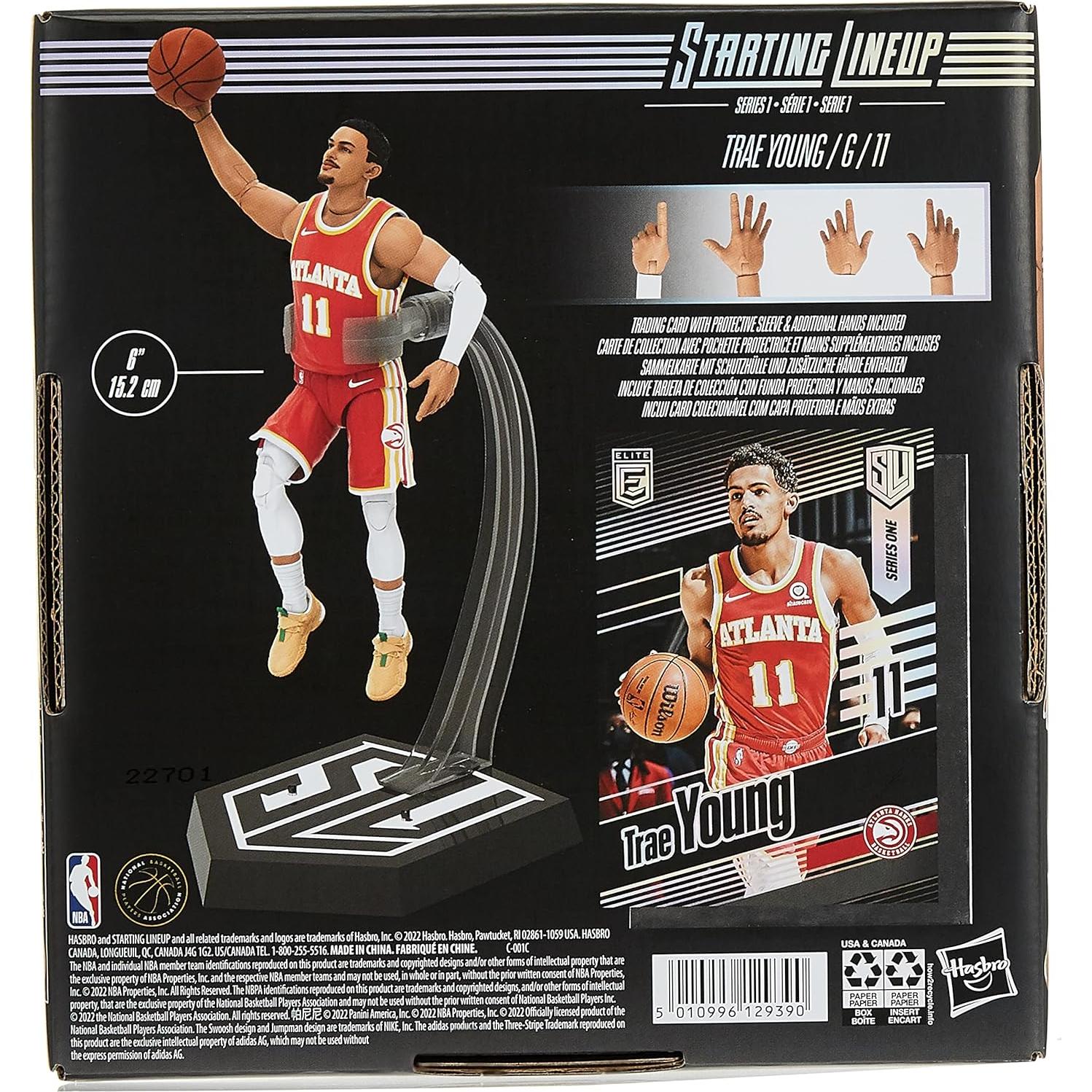 Figura de Acción Trae Young NBA Hasbro 20 cm Edición Regular