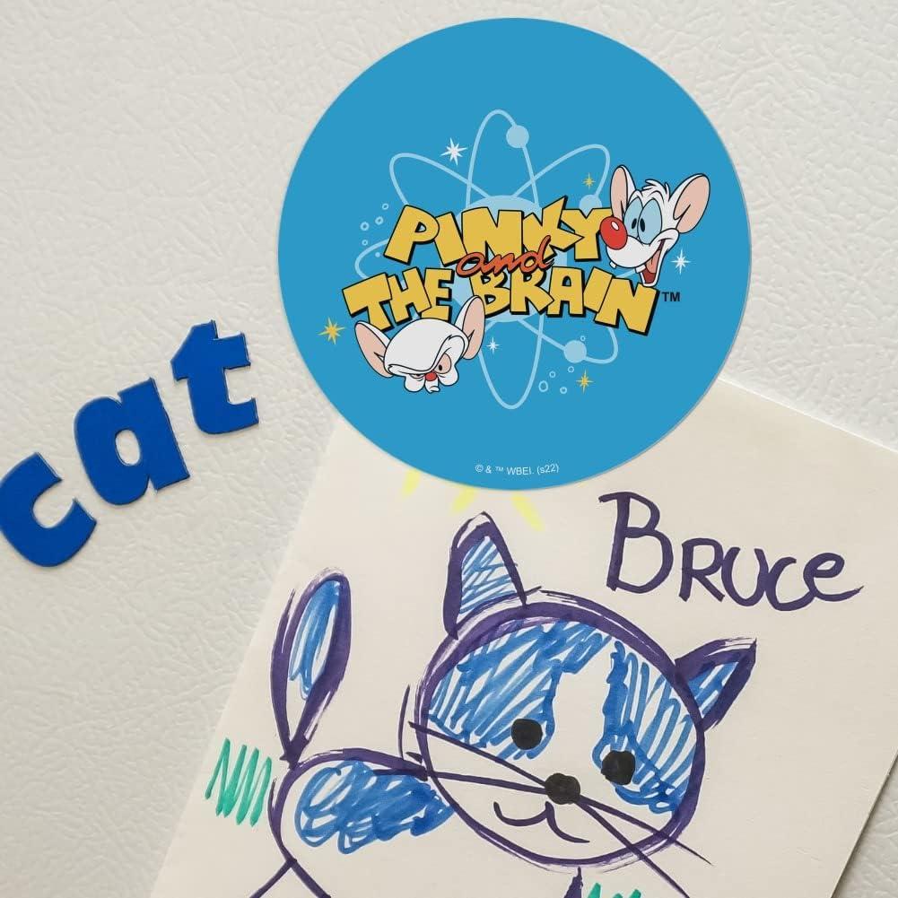 Imán de Vinilo Pinky y el Cerebro 14cm - Graphics & More