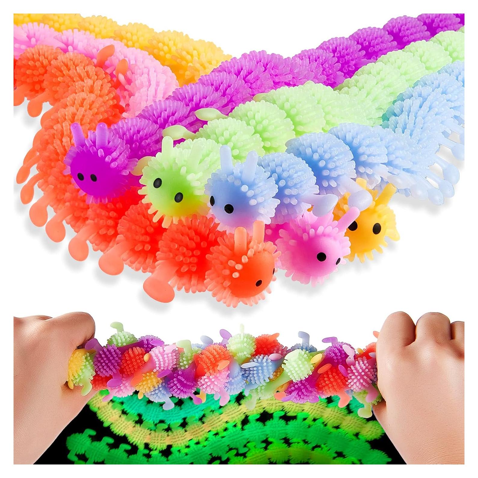 Juguetes Antiestrés Luminosos Sumind - 6 Piezas Estirables