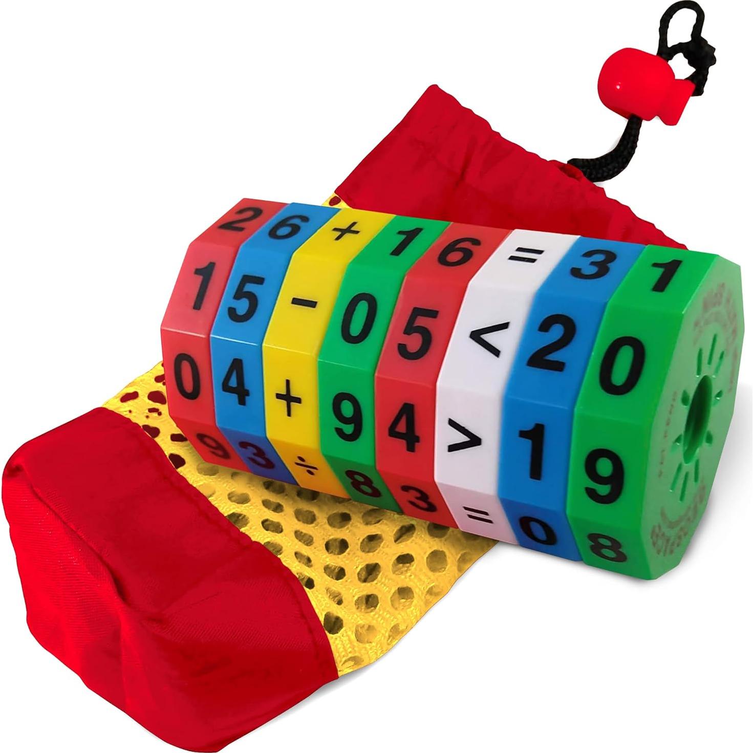 Juego Educativo Magnético Math Spin Geospace - 8 Ruedas 3.81 cm