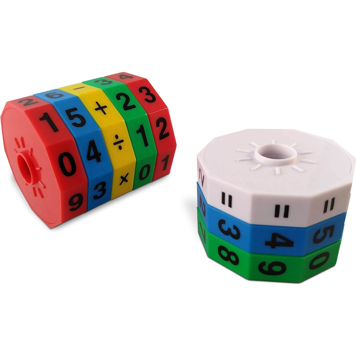 Juego Educativo Magnético Math Spin Geospace - 8 Ruedas 3.81 cm