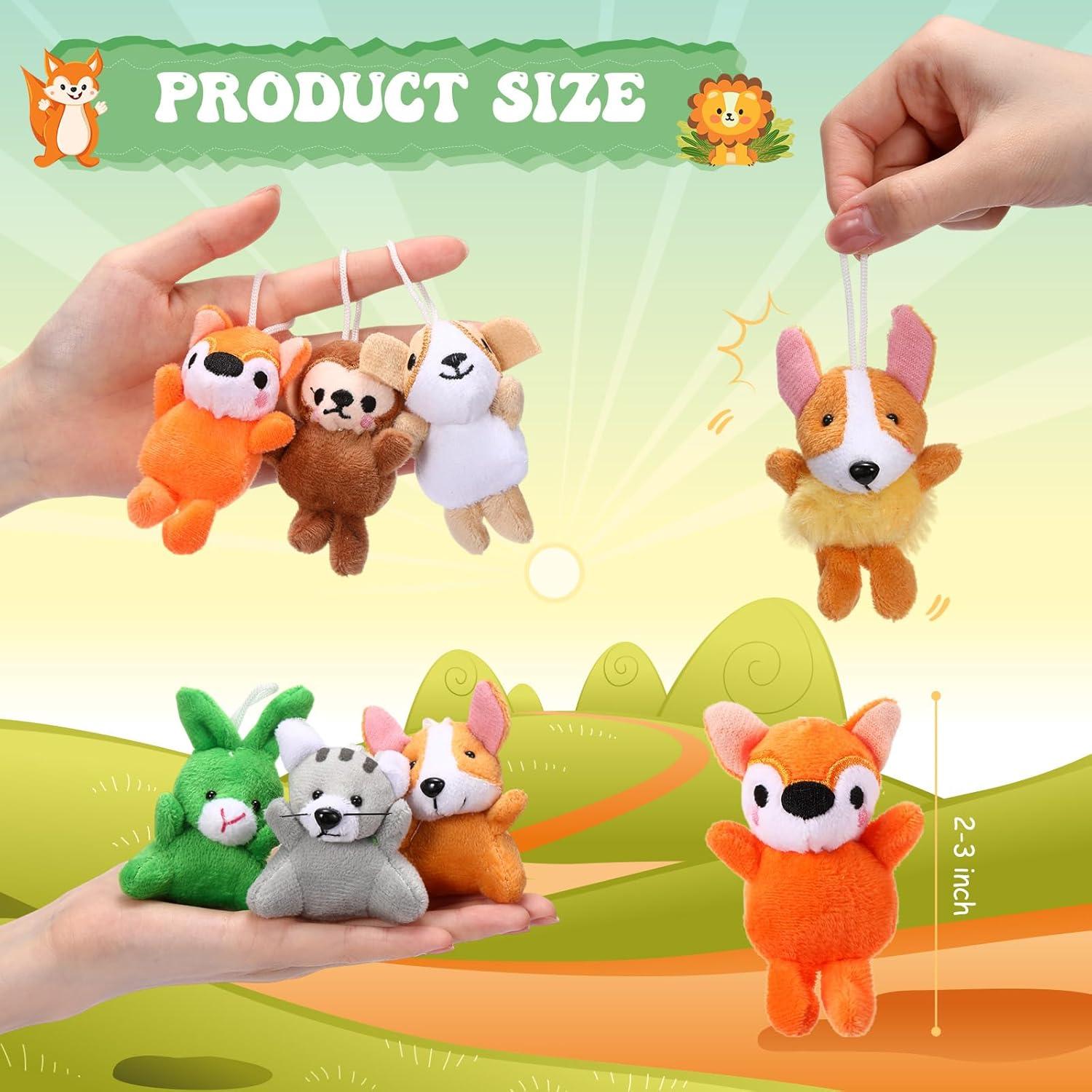 200 Mini Animales de Peluche Leyndo - 18 cm, Lindo, Premios