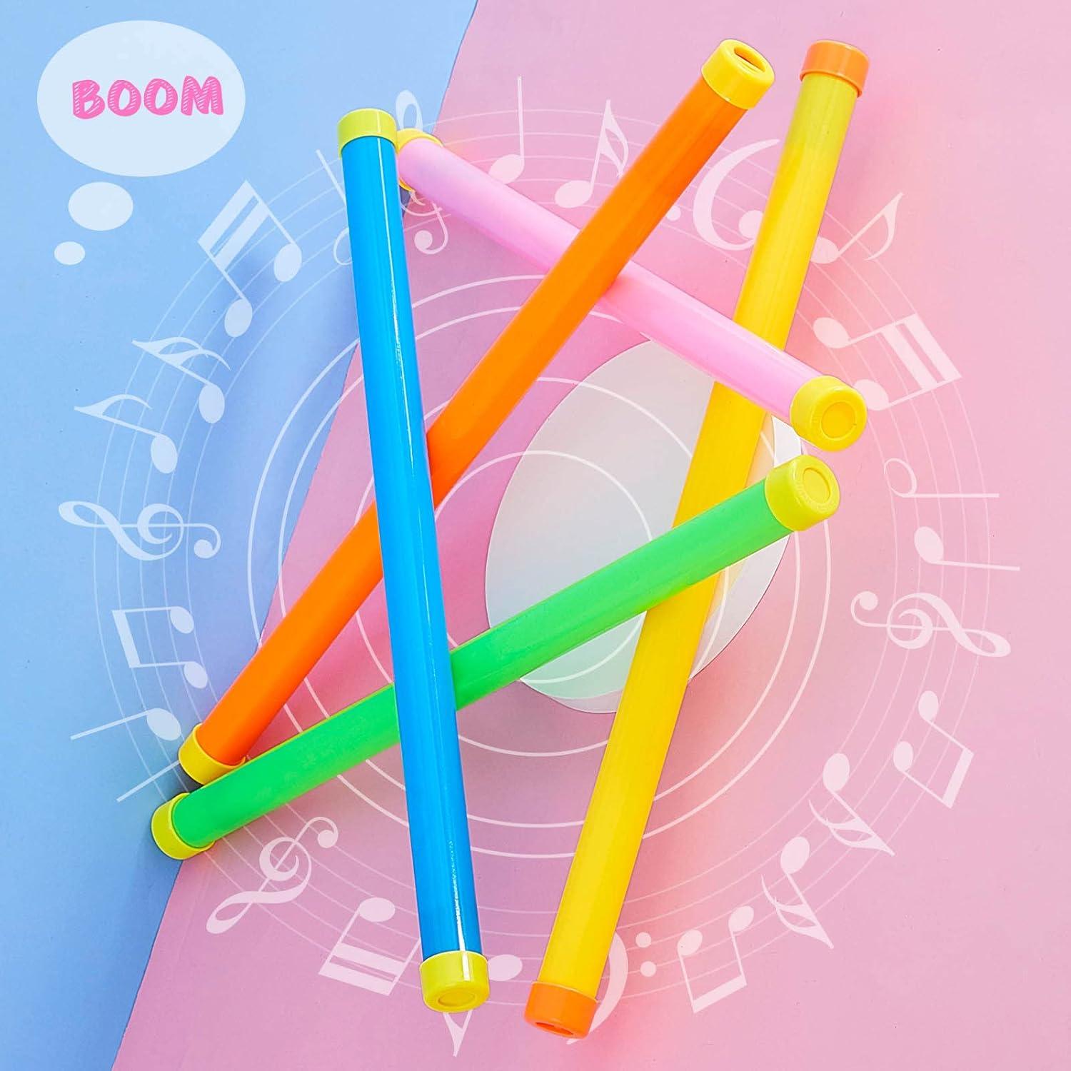 10 Hacedores de Ruido Tubo Groan Chivao Multicolor 39 cm