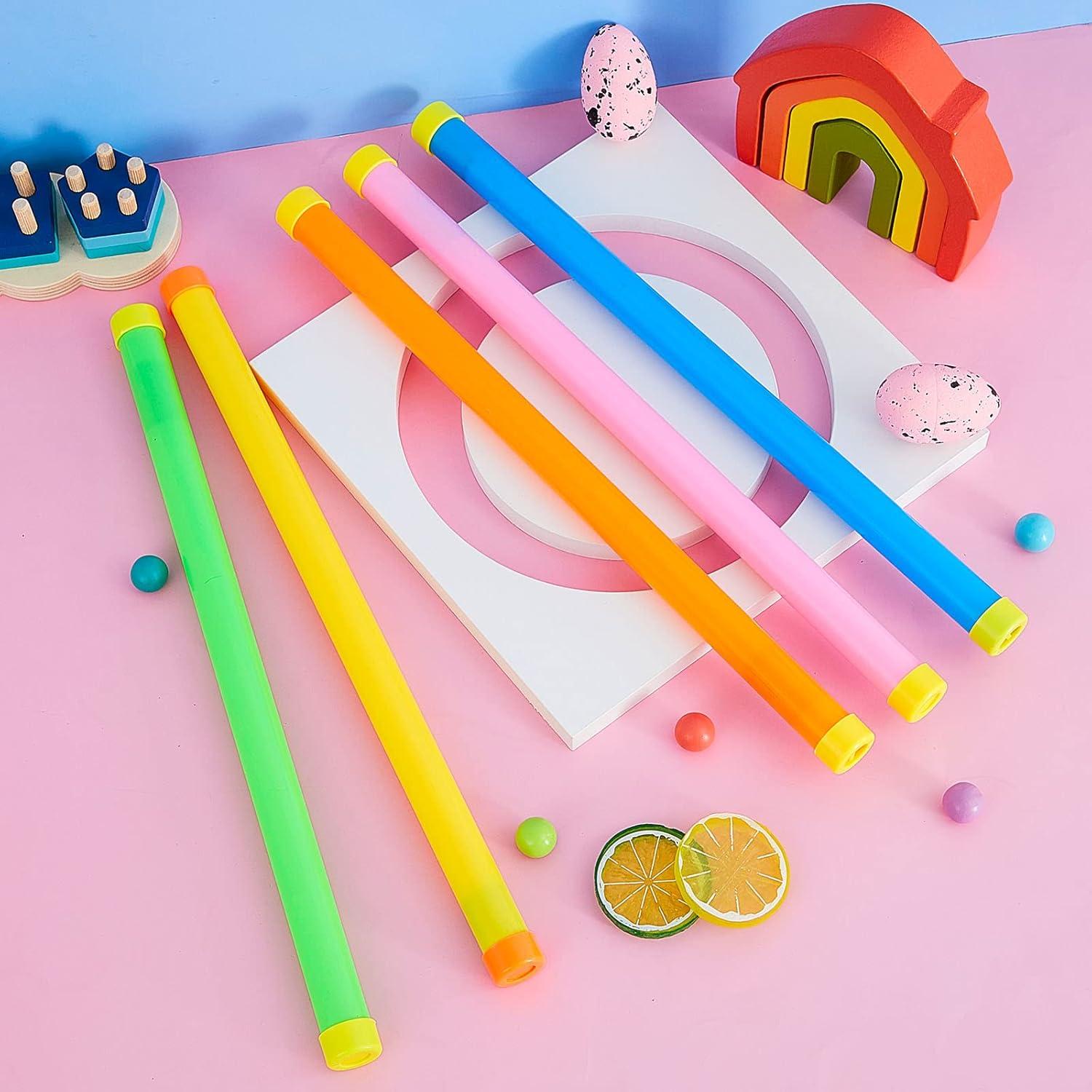 10 Hacedores de Ruido Tubo Groan Chivao Multicolor 39 cm