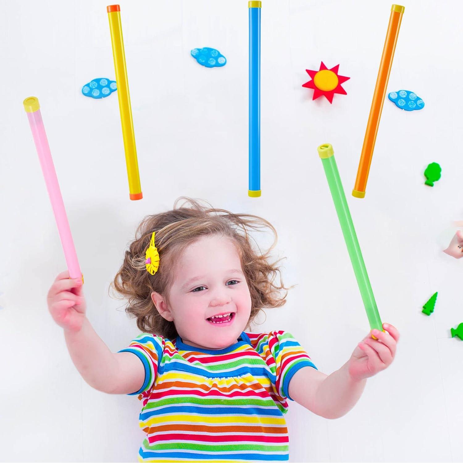 10 Hacedores de Ruido Tubo Groan Chivao Multicolor 39 cm