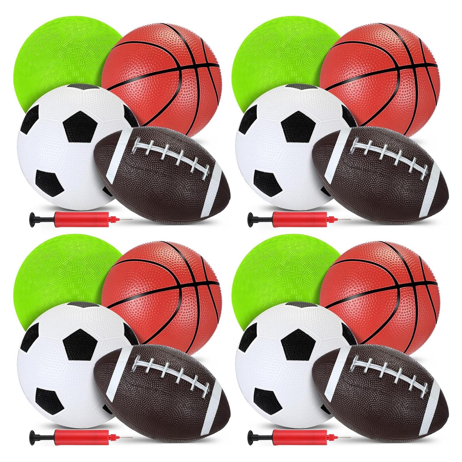 Conjunto de Balones Deportivos RoundFunny 36 Piezas Niños