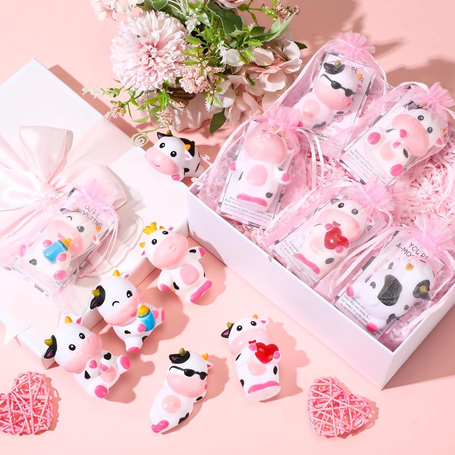 Conjunto de Regalos de Vaca de Goma Jenaai - 50 Piezas