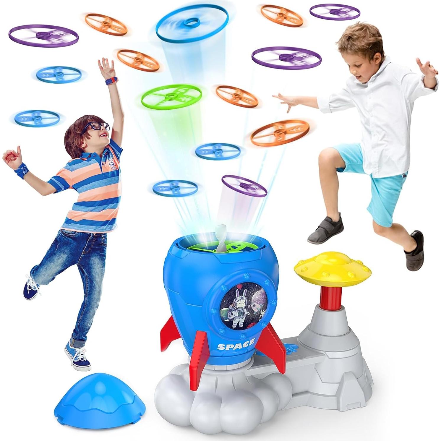 Set de 28 Discos Voladores Whimtoyland para Niños 4-8 Años
