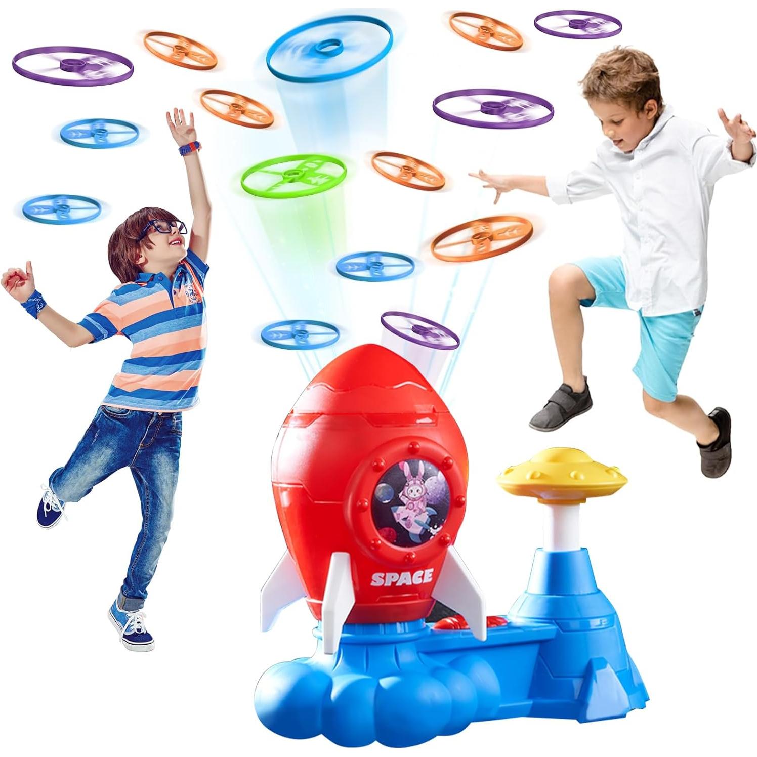 Set de 28 Discos Voladores Whimtoyland para Niños 4-8 Años