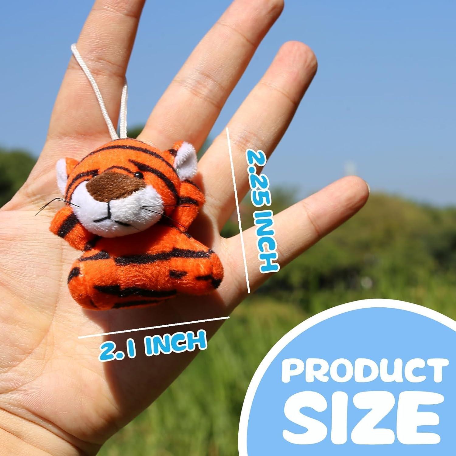 Uzoxlsn 38 Mini Animales de Peluche para Niños - Juguetes