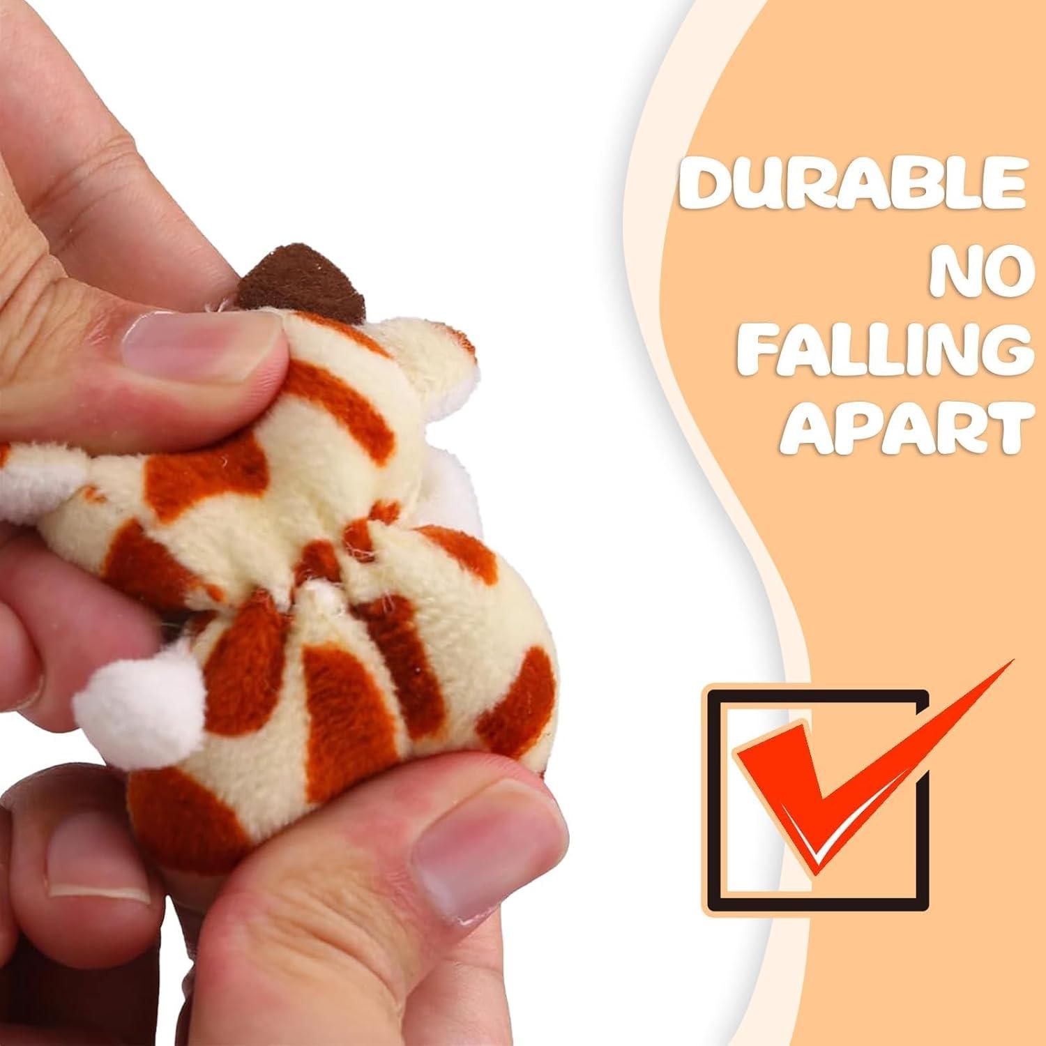 Uzoxlsn 38 Mini Animales de Peluche para Niños - Juguetes