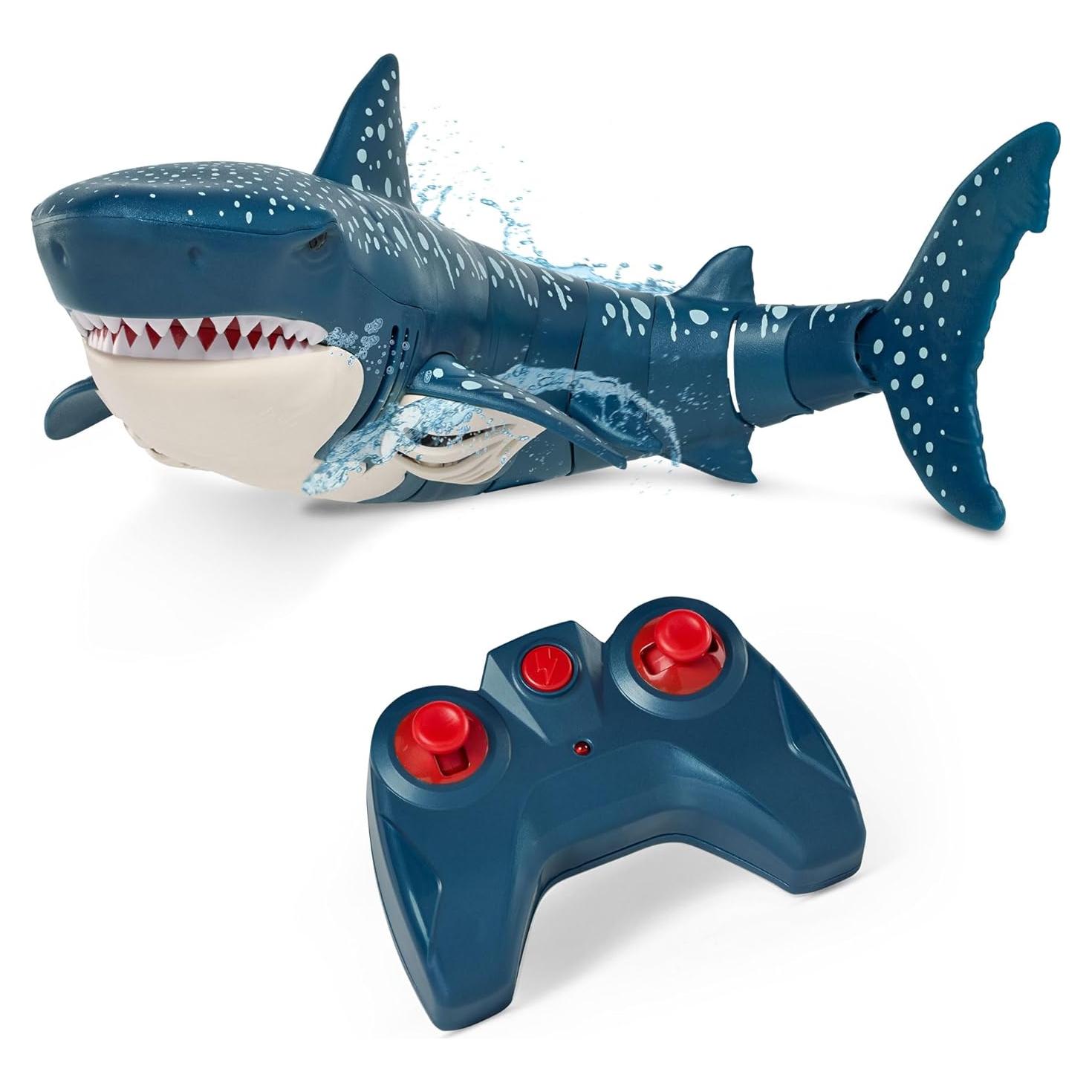 Tiburón RC Terra by Battat - Juguete Acuático Realista 36 cm