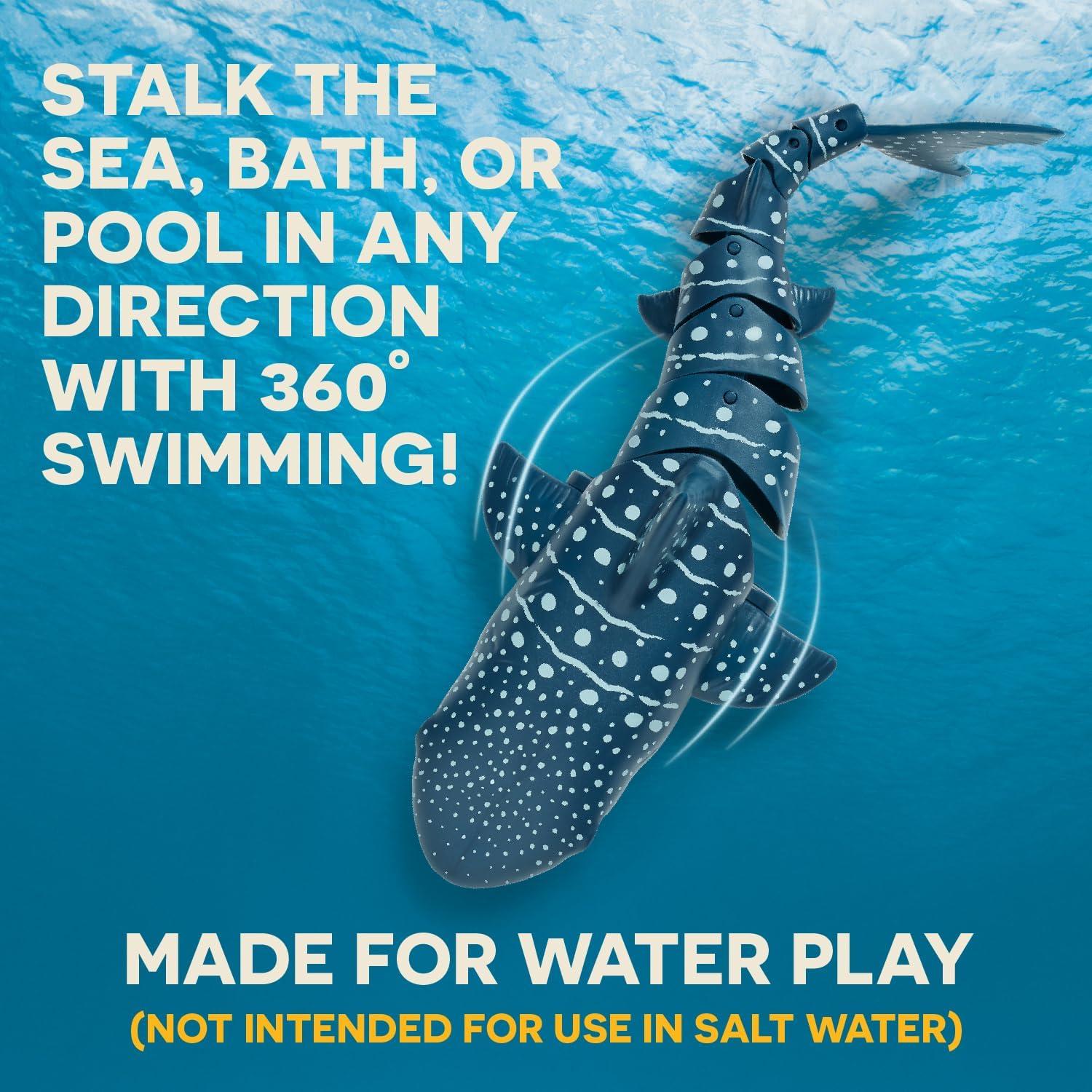 Tiburón RC Terra by Battat - Juguete Acuático Realista 36 cm