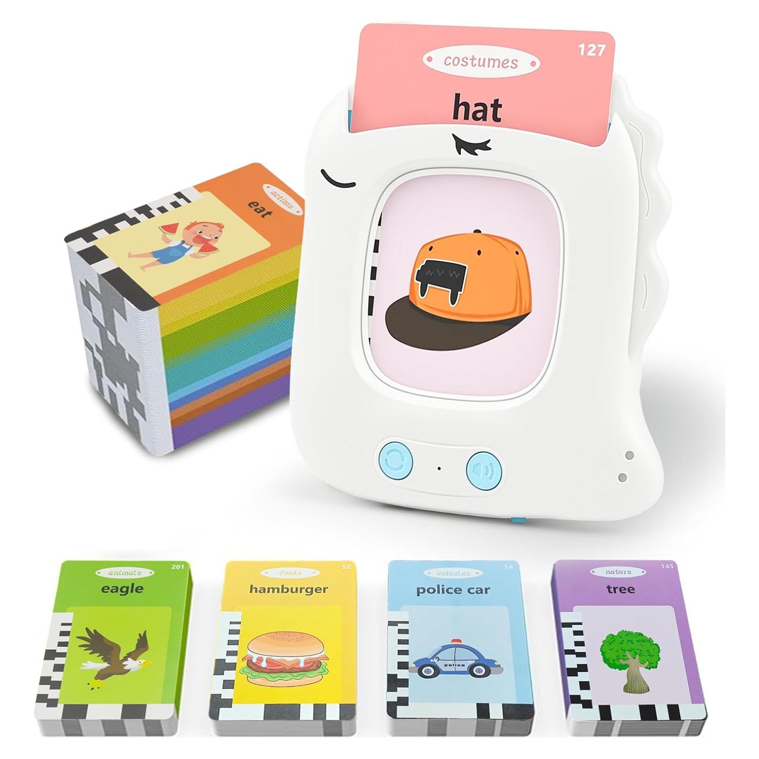 Tarjetas de Flash EZIYIN para Niños 1-5 Años, Aprendizaje Montessori