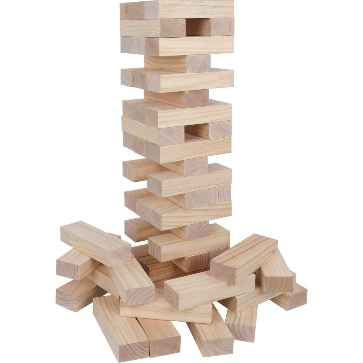 Torre de Caída Gigante TUAHOO - Juego de Jardín 54 Bloques