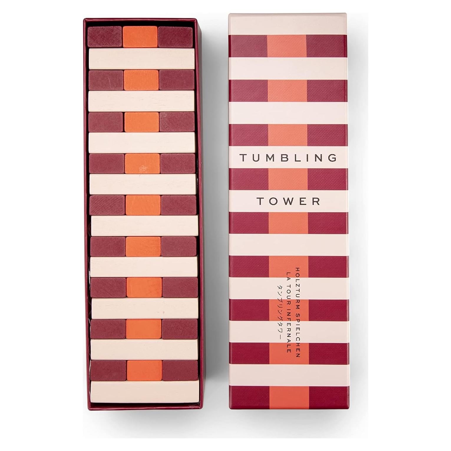 Juego de Apilamiento Torres Caídas PrintWorks - Madera 1.14 kg