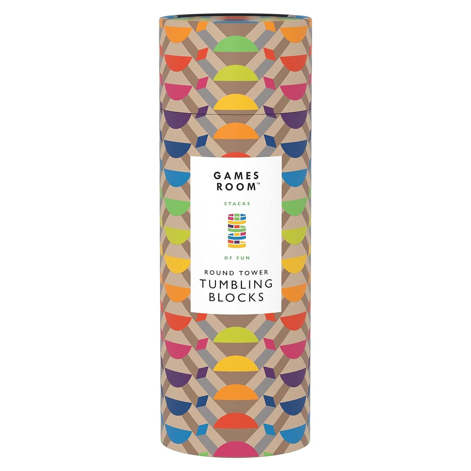 Juego de Apilamiento Torre Circular Chronicle 54 Bloques