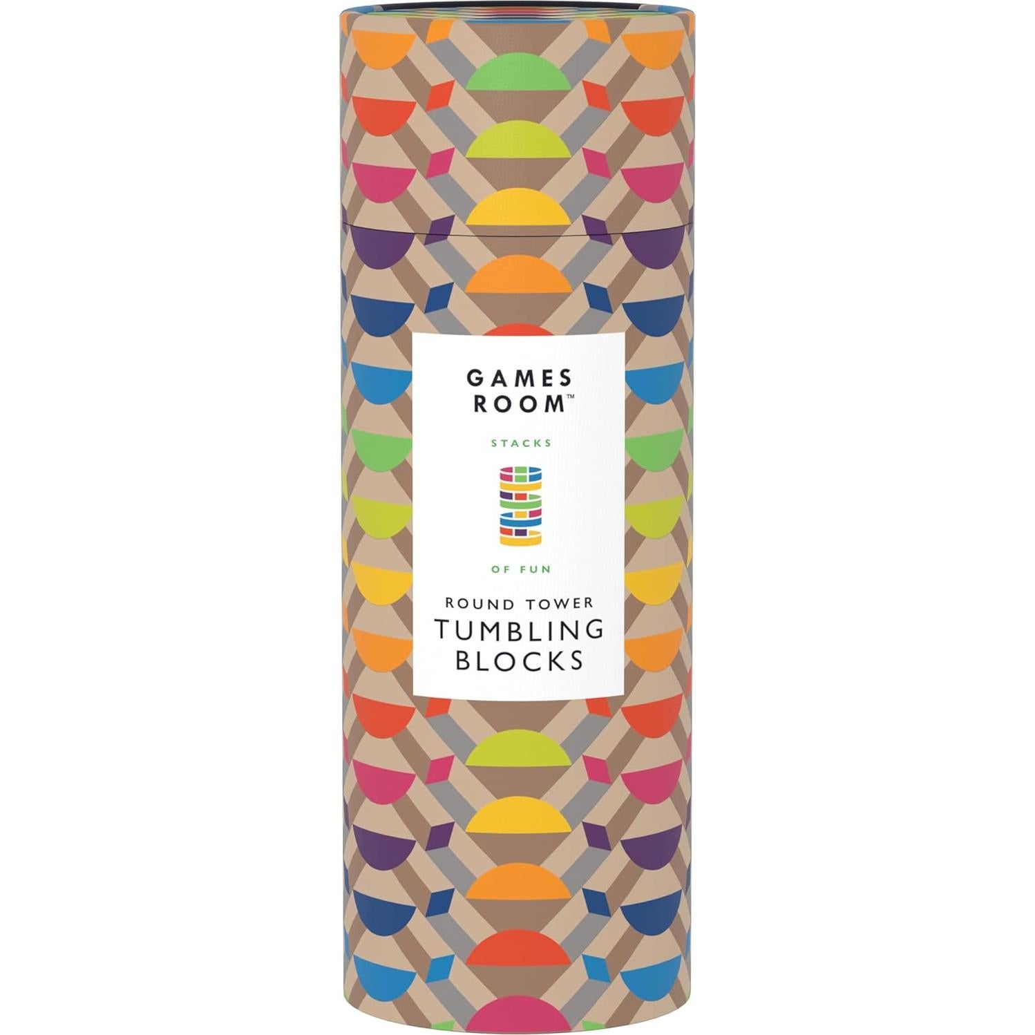 Juego de Apilamiento Torre Circular Chronicle 54 Bloques