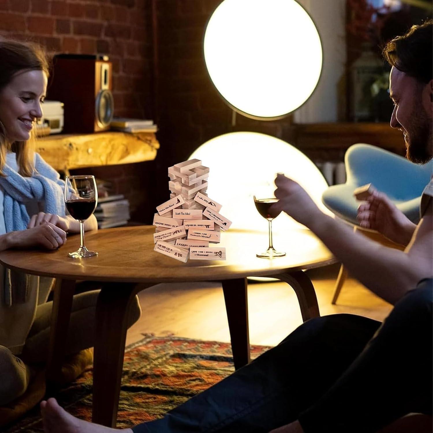 Juego de Torre de Bloques para Adultos - Torre de la Lujuria