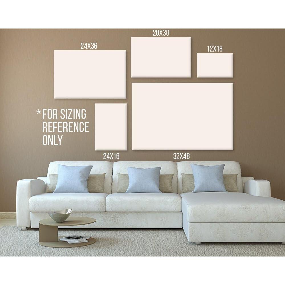 Póster Mate de Arte de Pared Artsy Canvas Jenga 60.96x40.64 cm