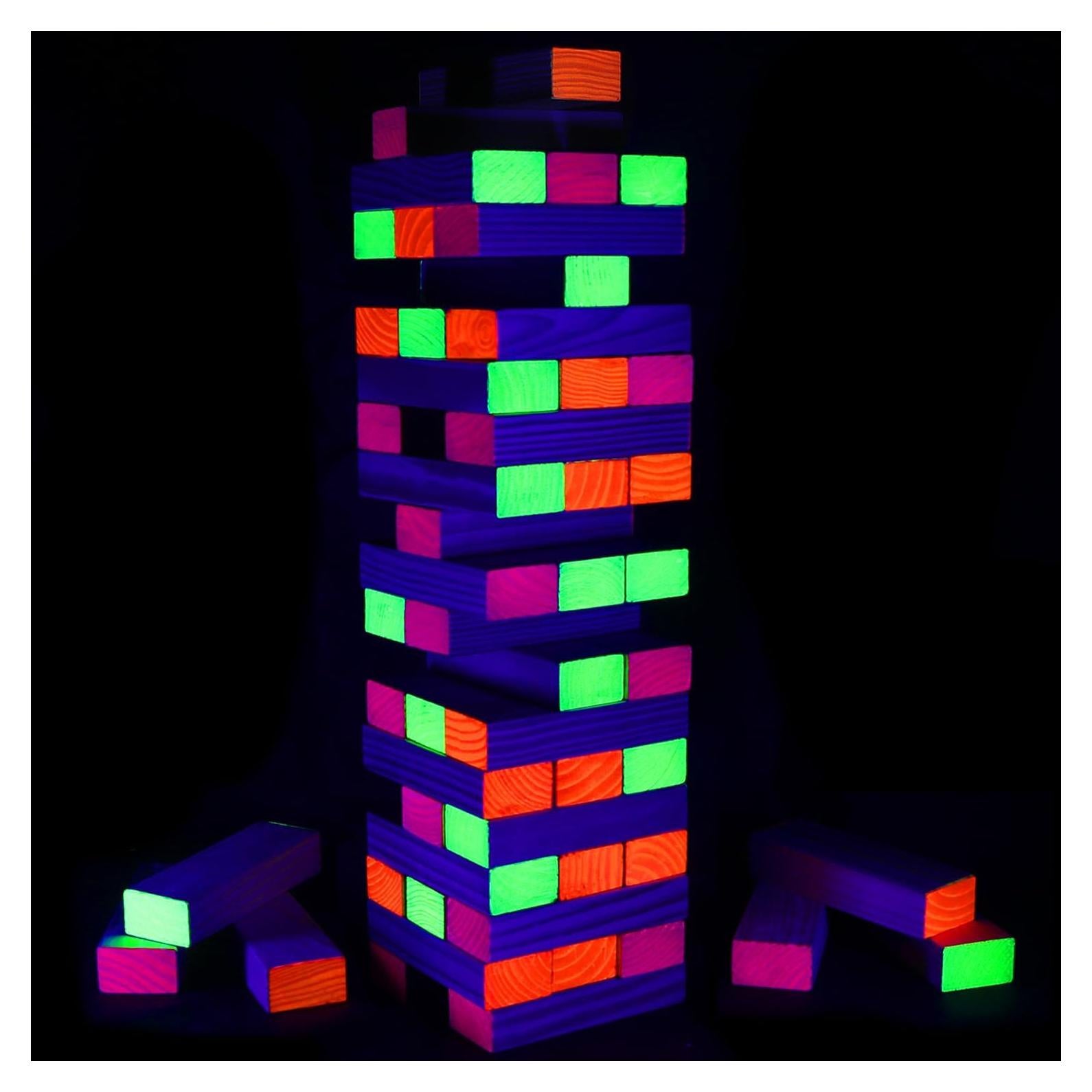 Juego de Torre de Caída Gigante 54 Piezas Six Senses Media