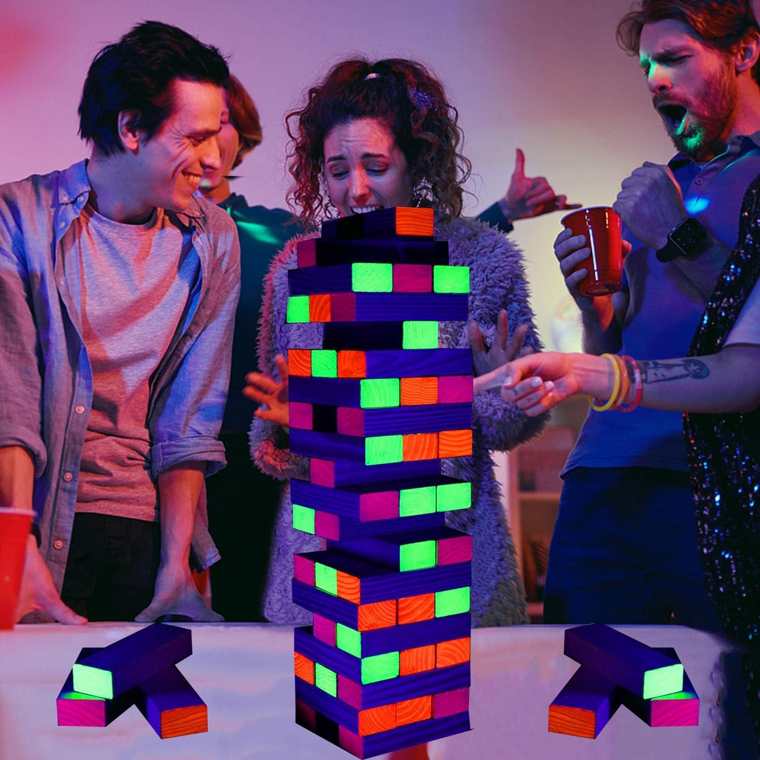 Juego de Torre de Caída Gigante 54 Piezas Six Senses Media