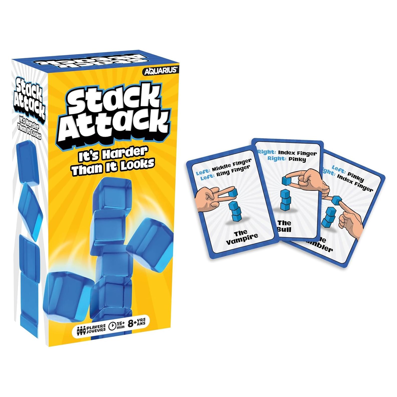 Juego de Apilamiento STACK Attack AQUARIUS - 2 a 4 Jugadores