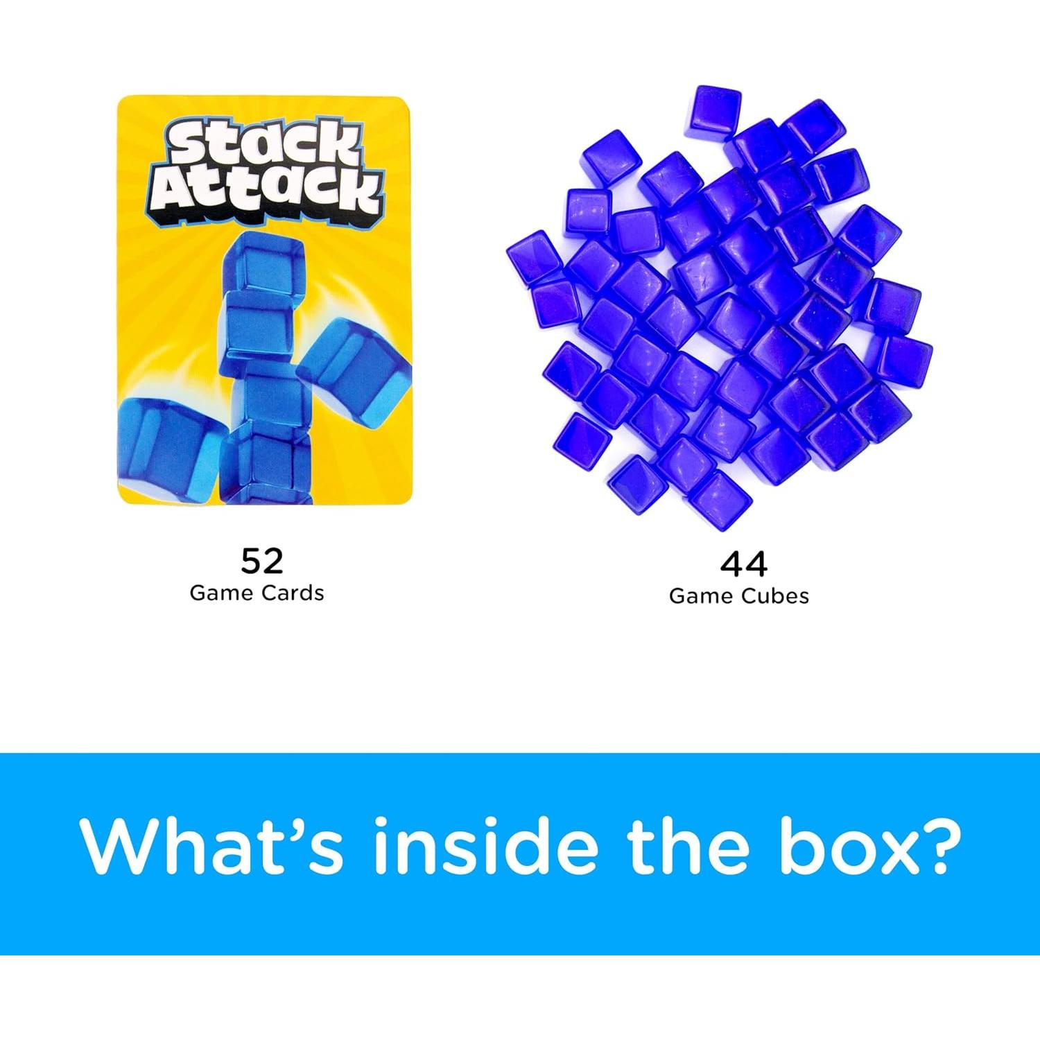 Juego de Apilamiento STACK Attack AQUARIUS - 2 a 4 Jugadores